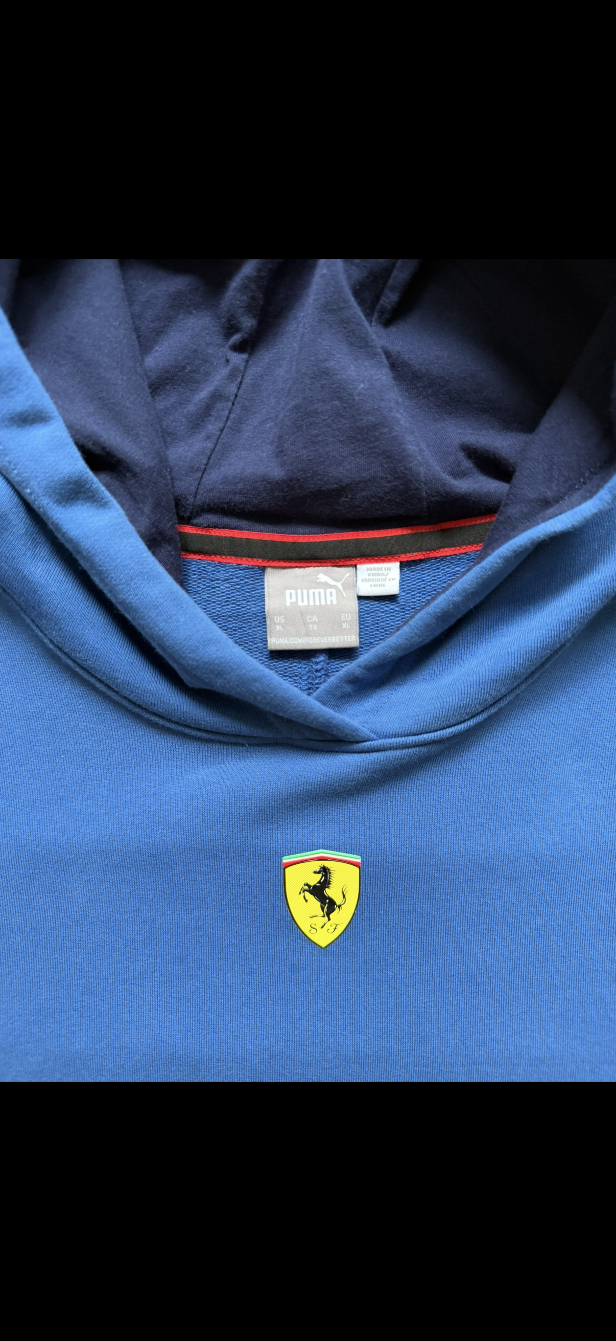 RACING F1 Scuderia Ferrari Puma Team Hoodie Size XL