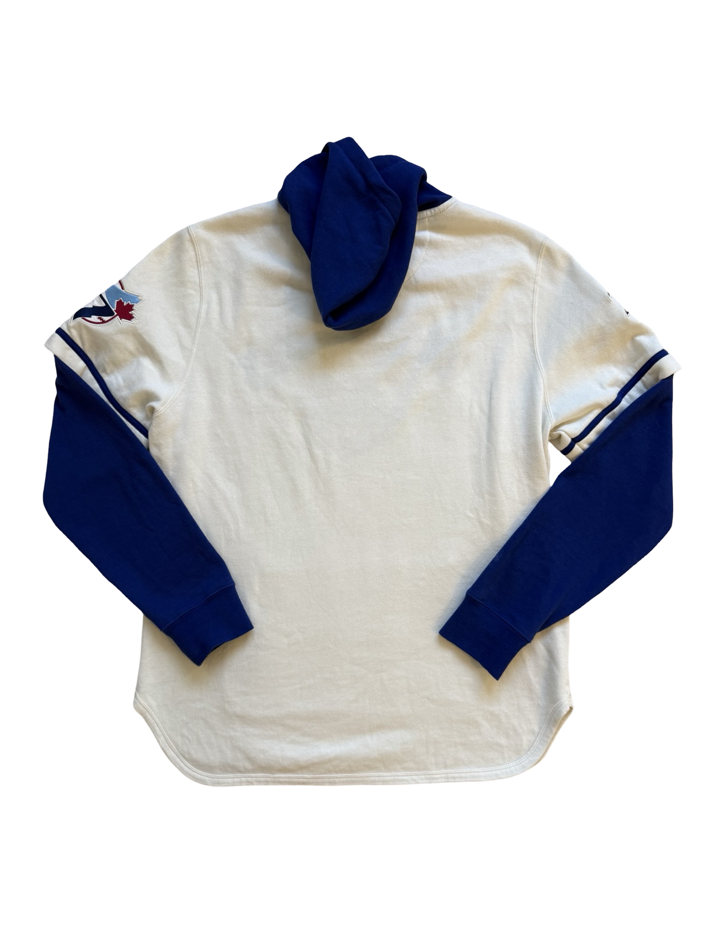 MLB Toronto Blue Jays ‘47 Cream Trifecta Shortstop Pullover Hoodie Size M