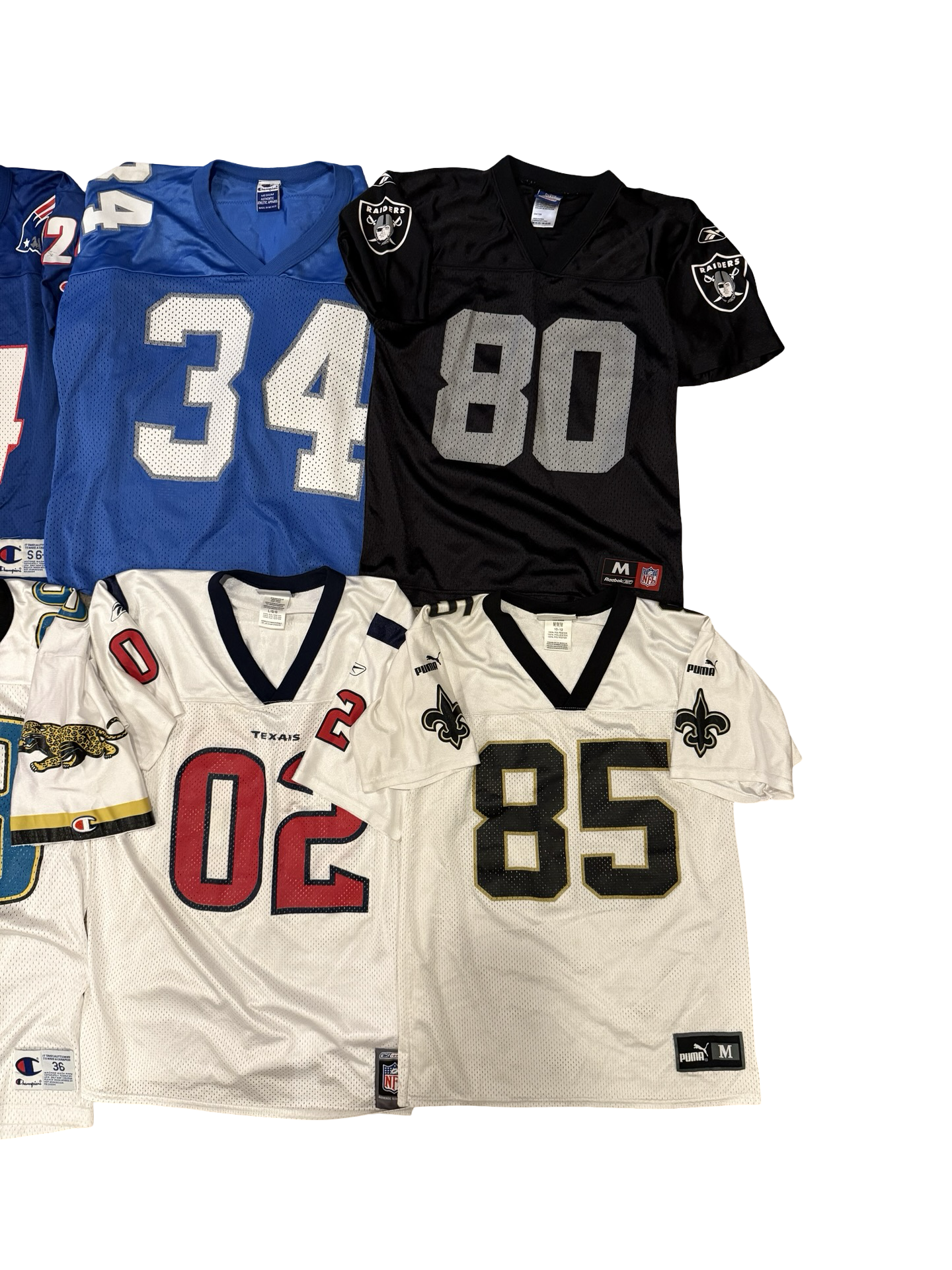 YOUTH NFL Bundle Vtg 90’s/00’s Football Jerseys Size Mix Youth S-XL