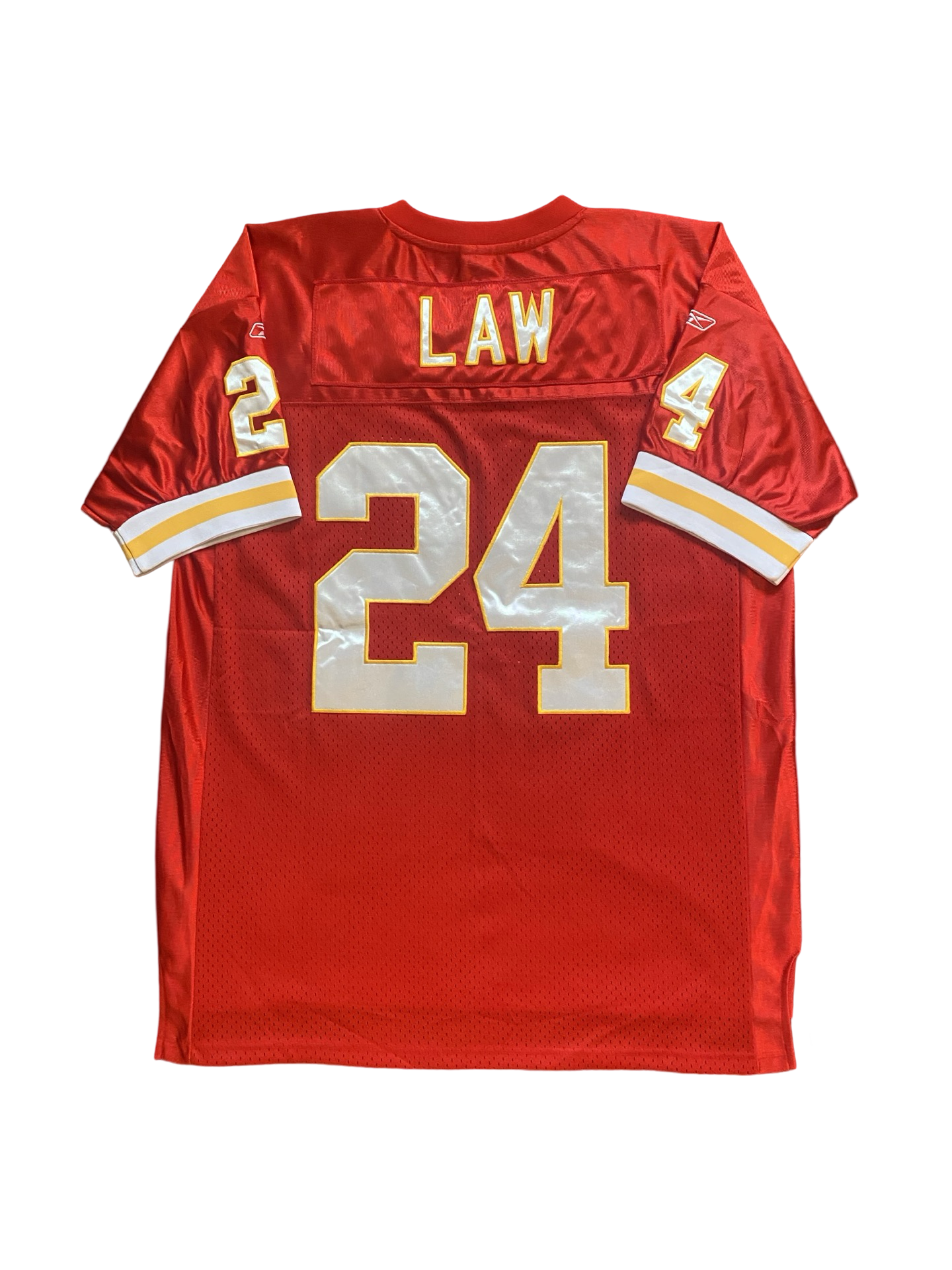 NFL Vtg 2006-07 Ty Law 24 Kansas City Chiefs Jersey Size 54 XL