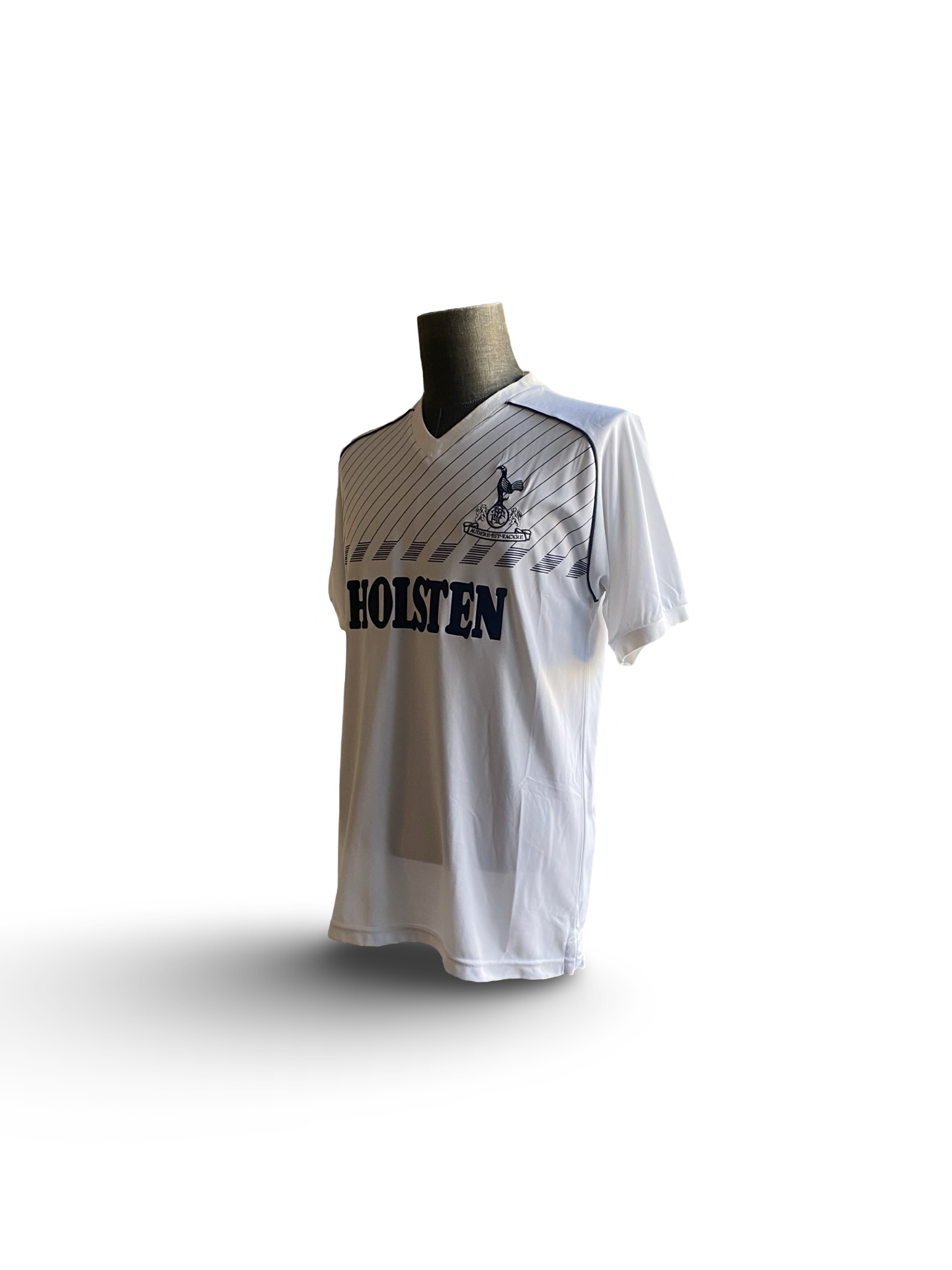 EPL Tottenham Hotspur 1980’s Retro Score Draw Holsten Football Home Jersey Size M