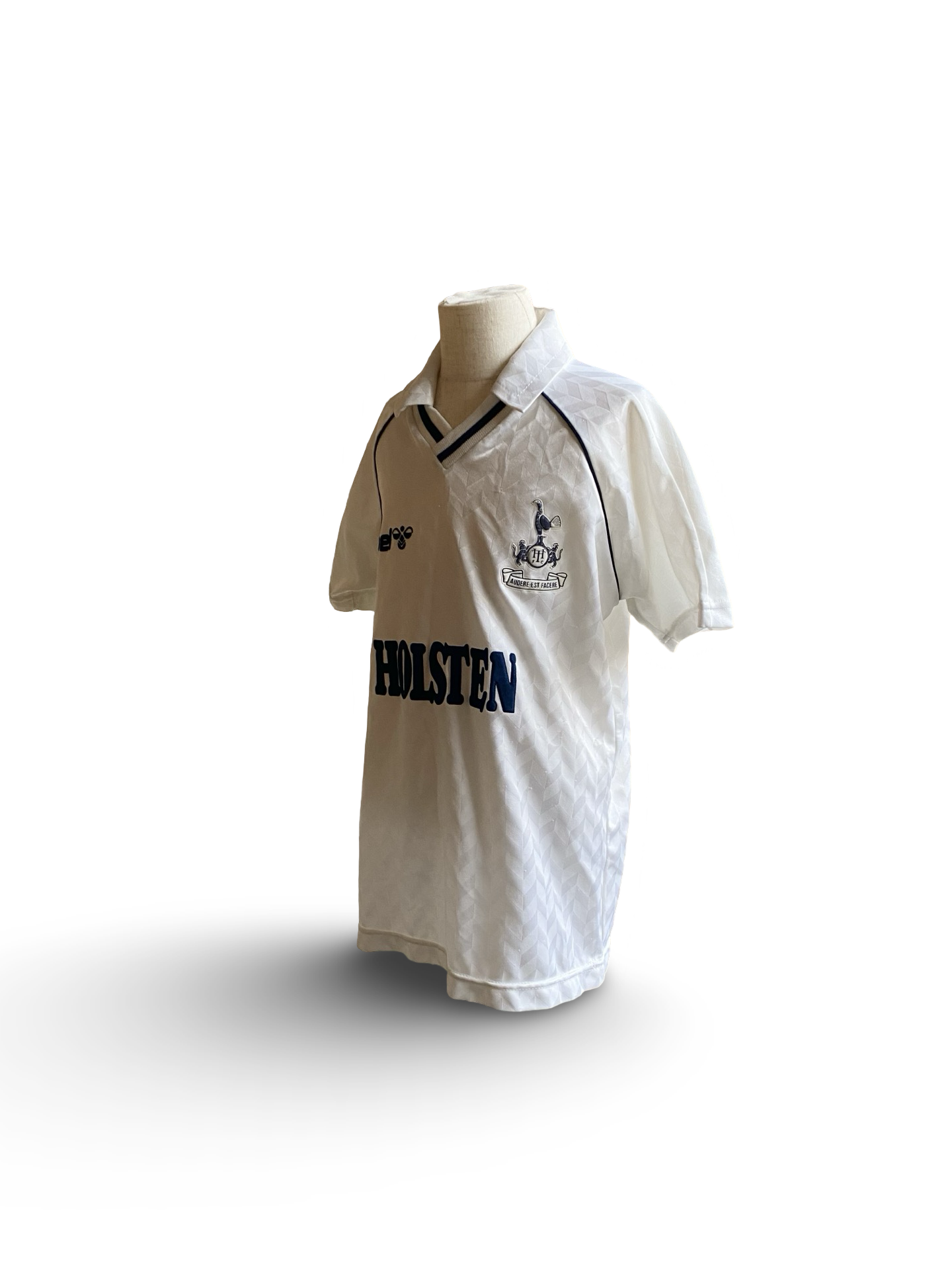 EPL Vtg Tottenham Hotspur FC 1987-89 Hummel Football Home Jersey Size Youth L