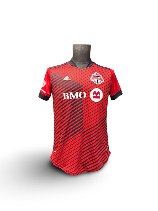 Soccer MLS Toronto FC 2020-21 Adidas TFC Football Women’s Home Jersey Size S