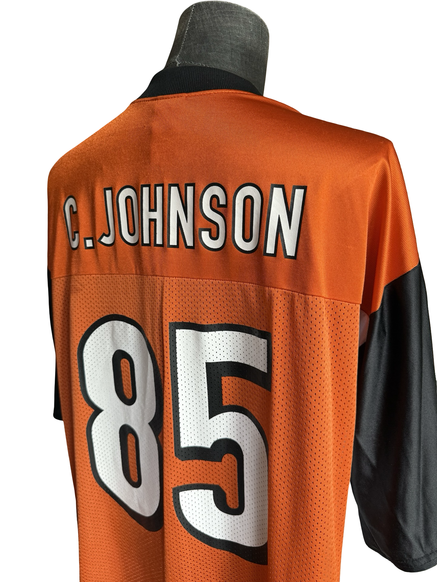 NFL Vtg Chad Johnson 85 Cincinnati Bengals Reebok 2000’s Football Jersey Size XL