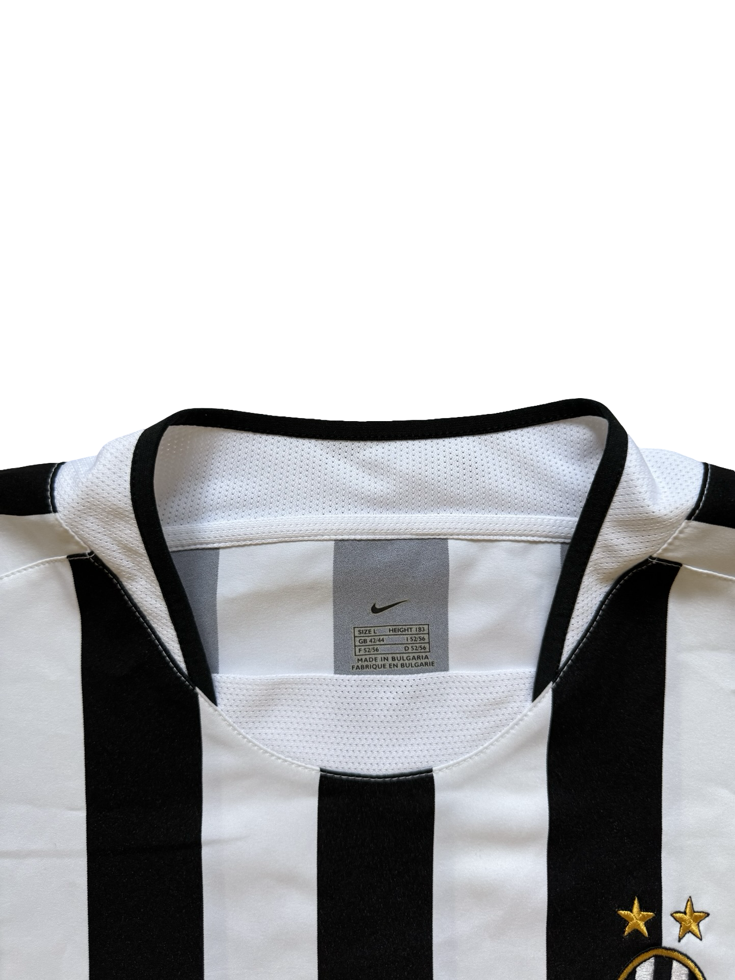Soccer Vtg Juventus FC 2003/04 Nike Football Home Jersey Size L