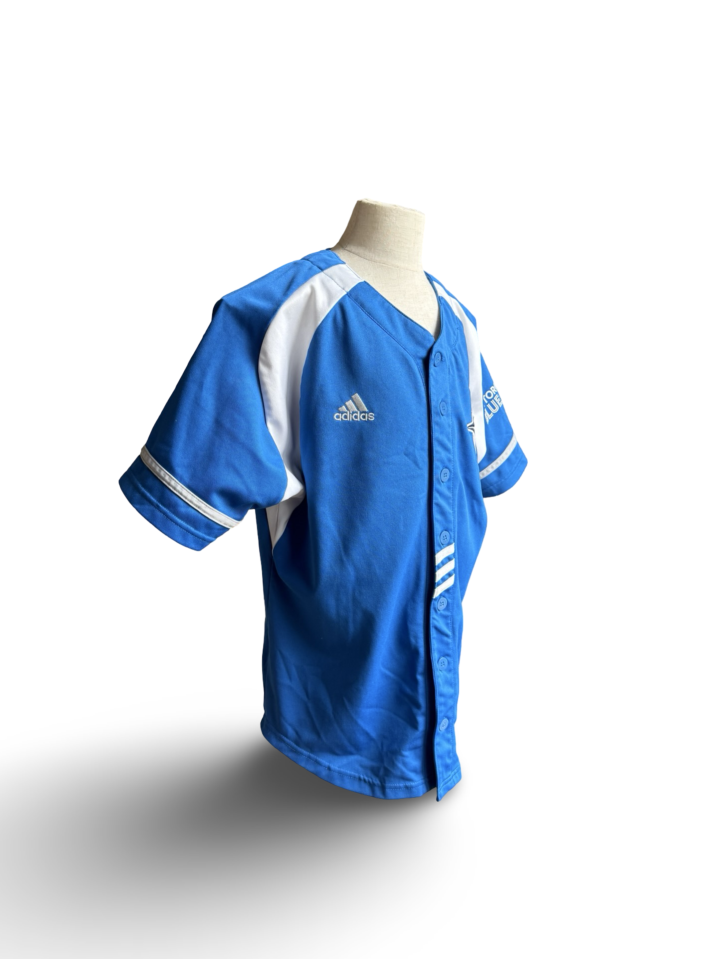 YOUTH MLB Brett Lawrie 13 Toronto Blue Jays Adidas Retro Baseball Jersey Size Youth M