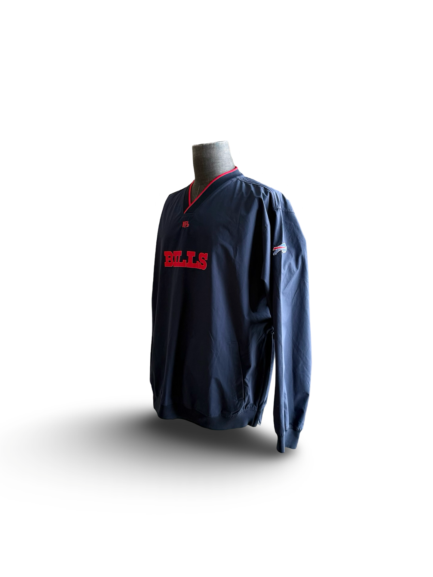 NFL Buffalo Bills Pullover Windbreaker Size XL