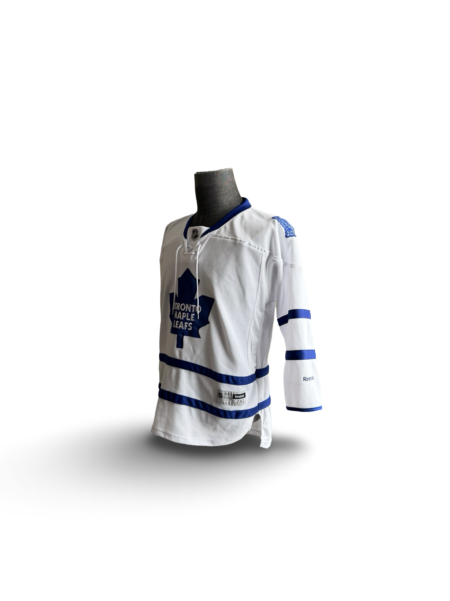 NHL Toronto Maple Leafs Reebok White Jersey Size Youth L/XL