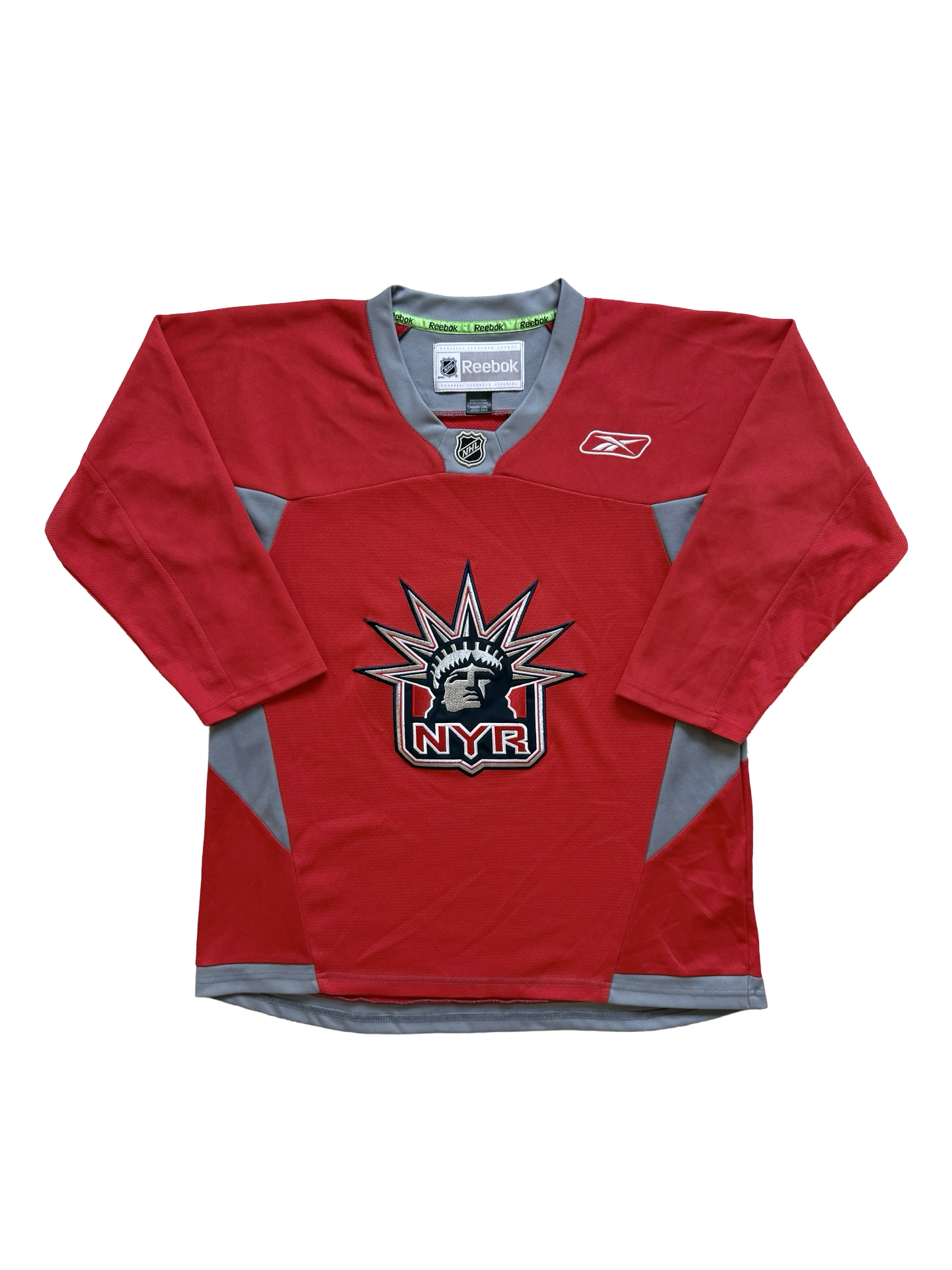 YOUTH NHL New York Rangers Reebok Hockey Jersey Size Youth L/XL