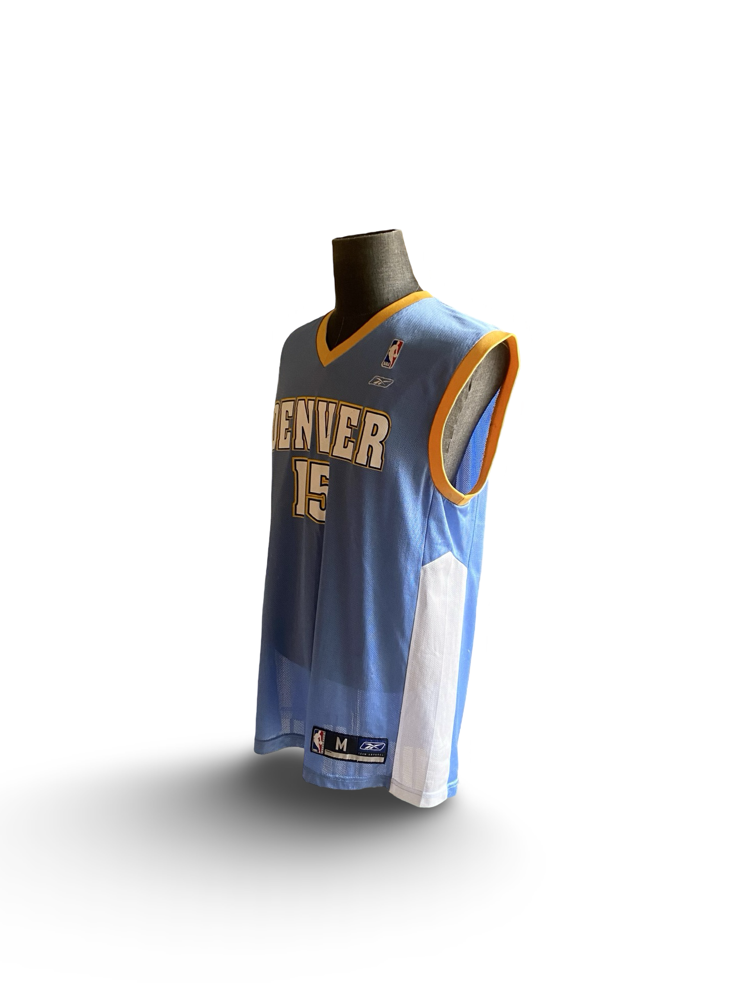 NBA Vtg Carmelo Anthony 15 Denver Nuggets Rookie Jersey 2000’s Size M