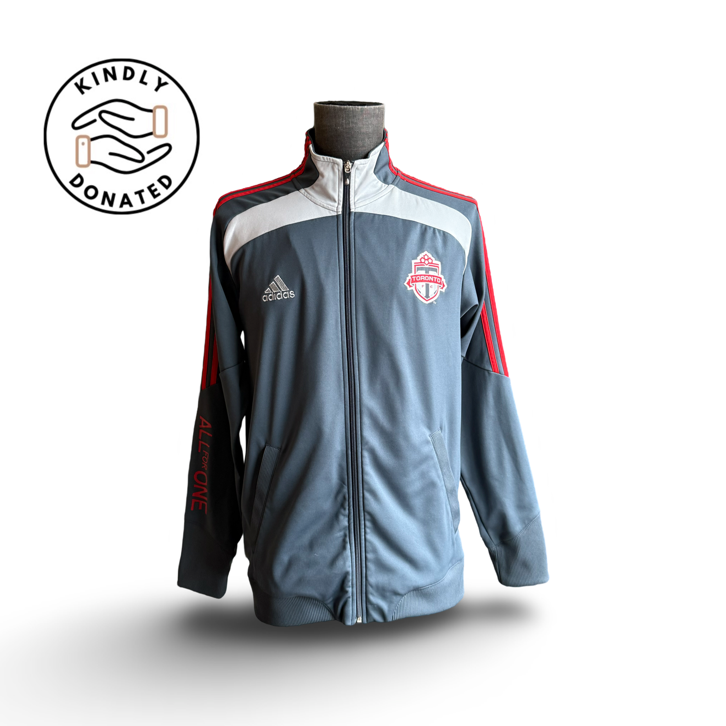 MLS Toronto FC Adidas 2008-09 Football Training Jacket Size M