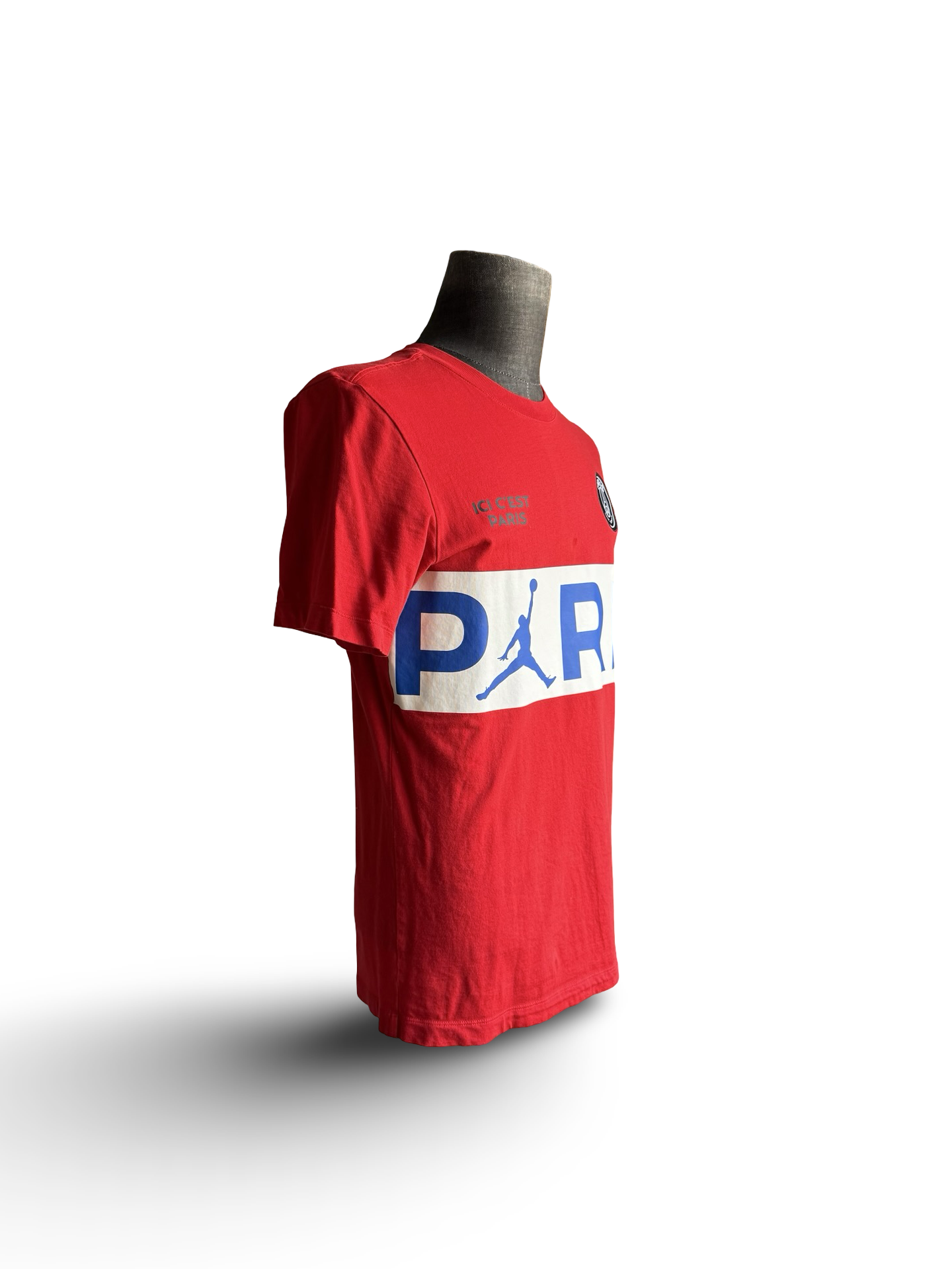 Soccer Paris Saint-Germain X Jordan PSG Wordmark Football T-Shirt Size S