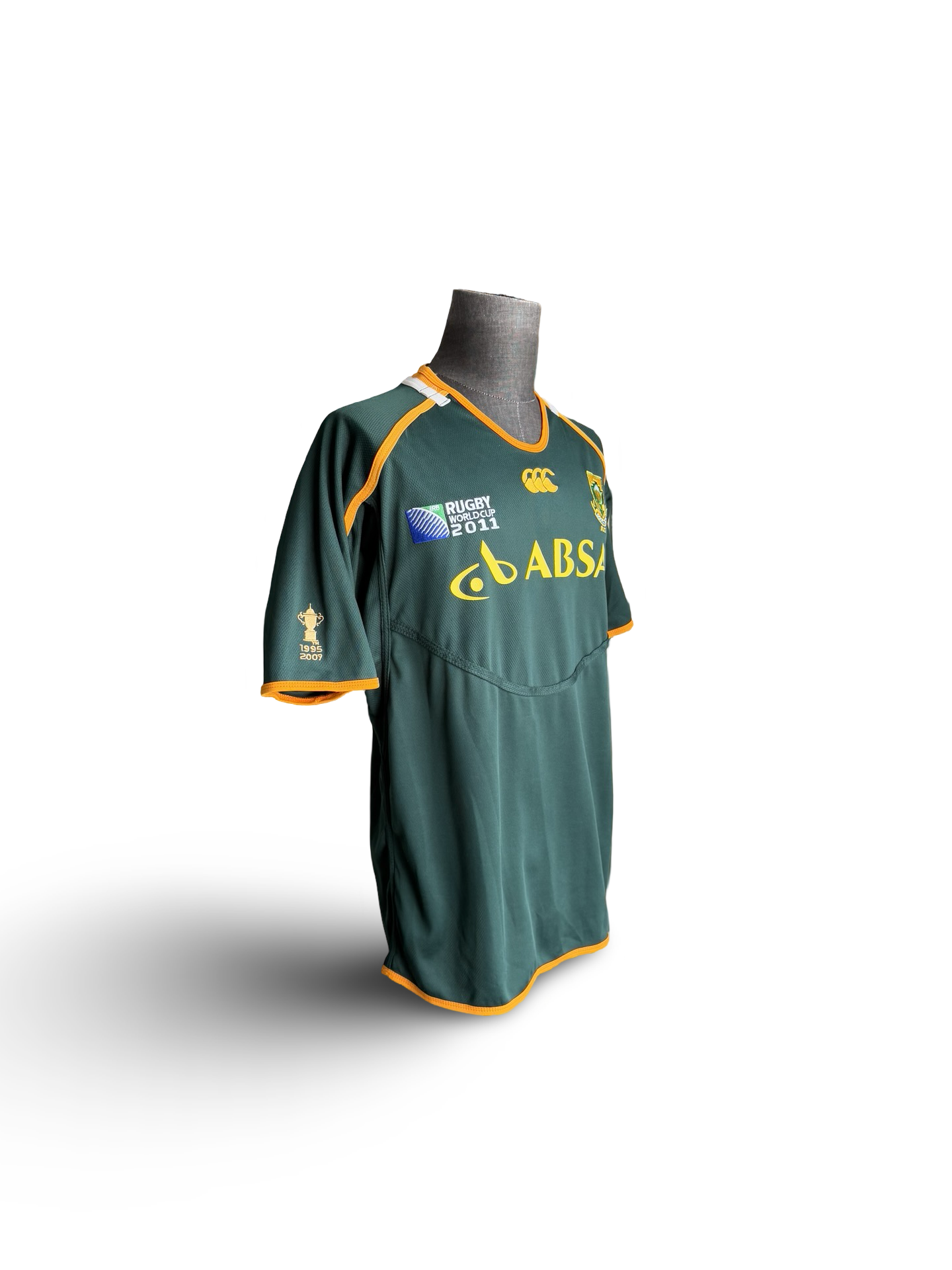 Rugby Union Vtg South Africa National Team 2011 World Cup Canterbury Rugby Jersey Size XL