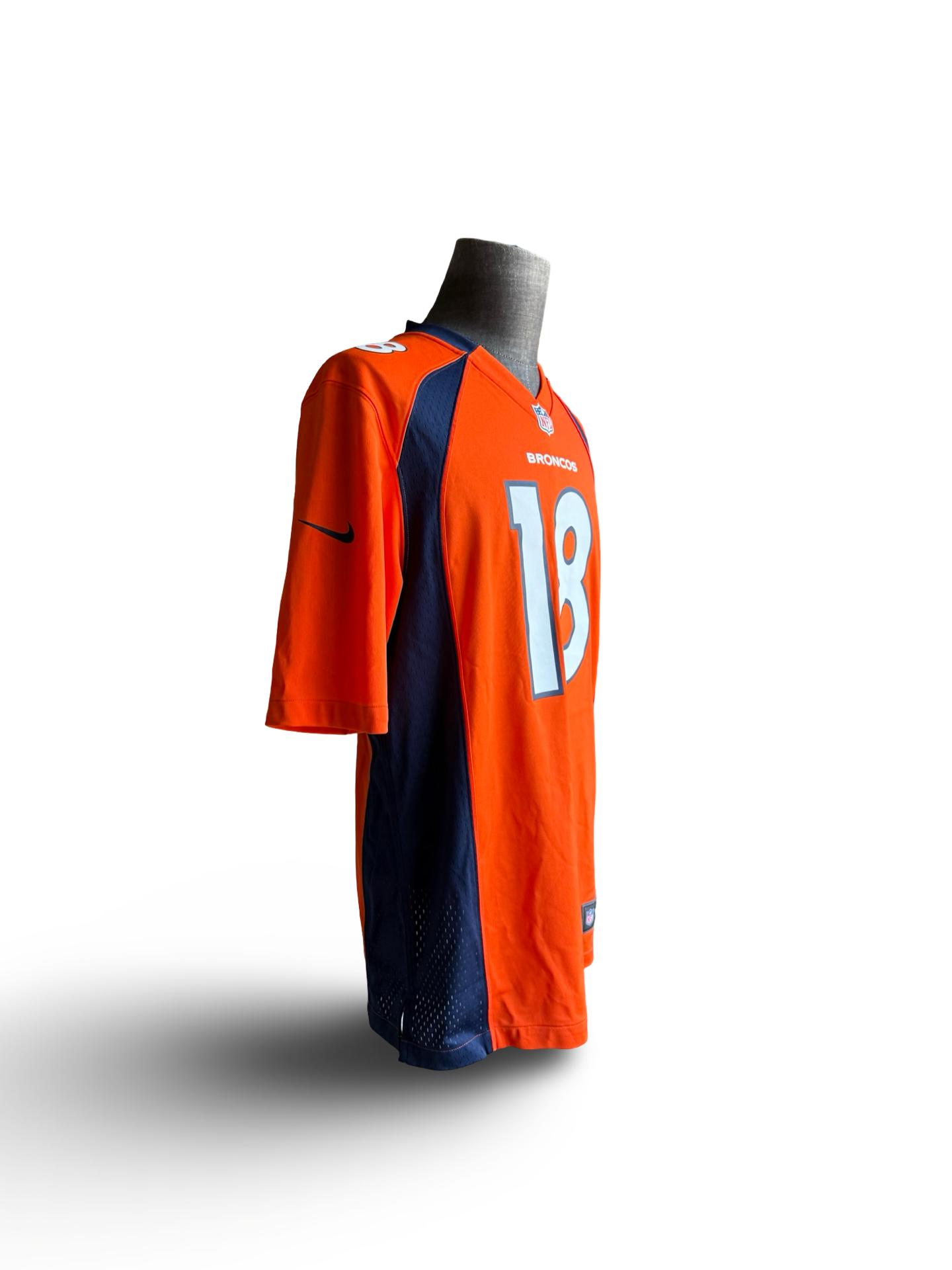 NFL Peyton Manning 18 Denver Broncos Nike Football Jersey Size M