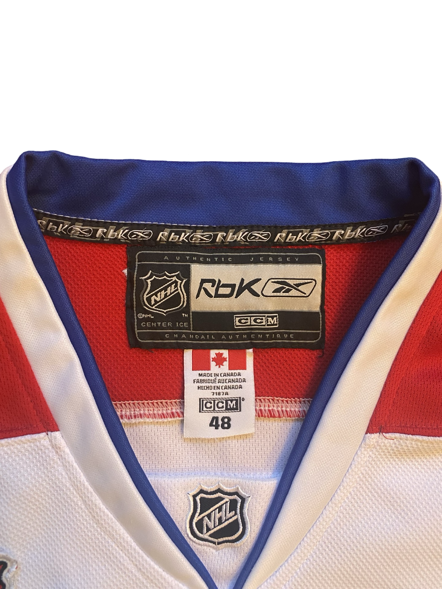 NHL PK Subban 76 Montreal Canadiens 2011 Heritage Classic Jersey Size S