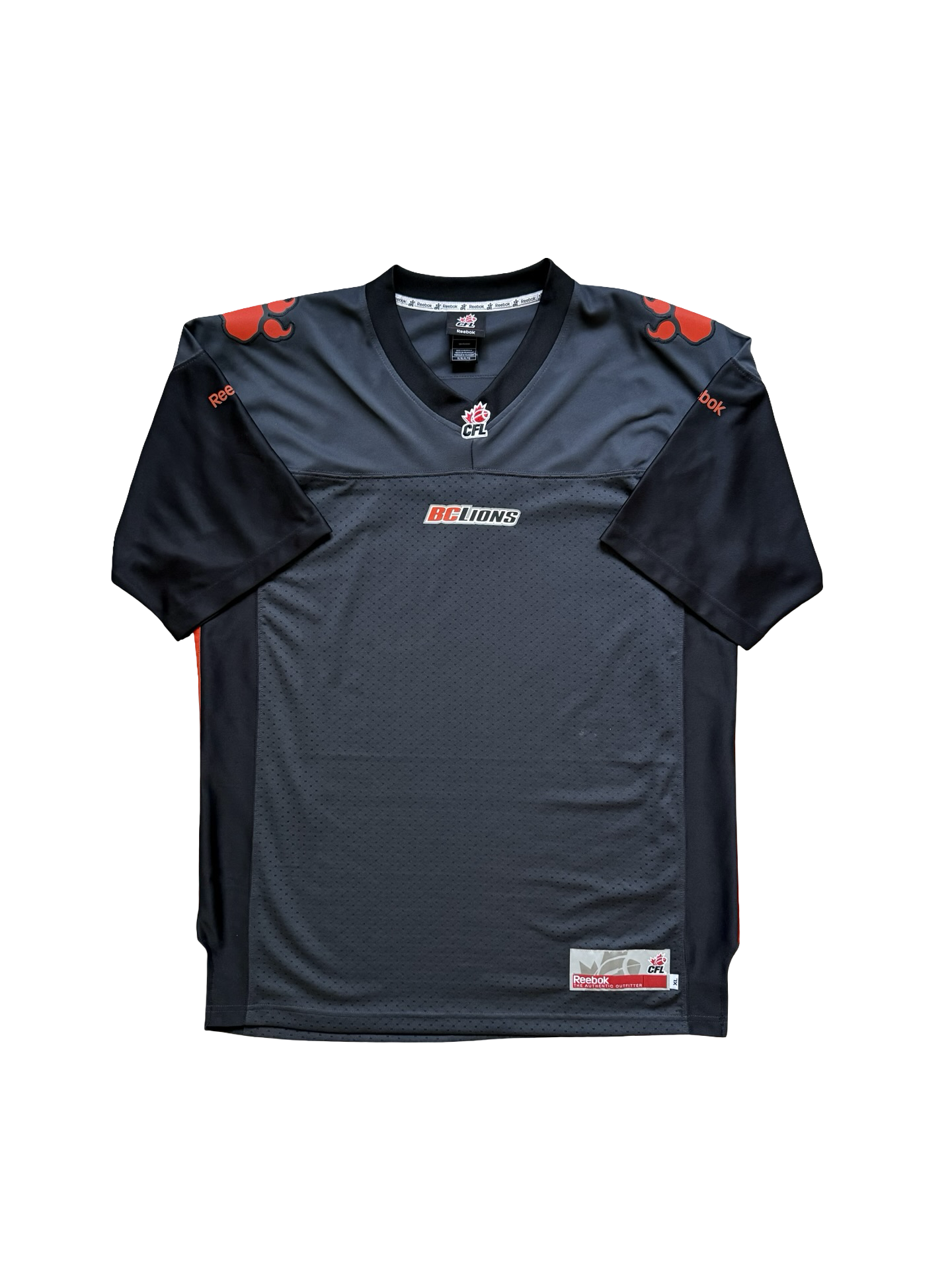 CFL BC Lions Reebok Football Jersey Size XL