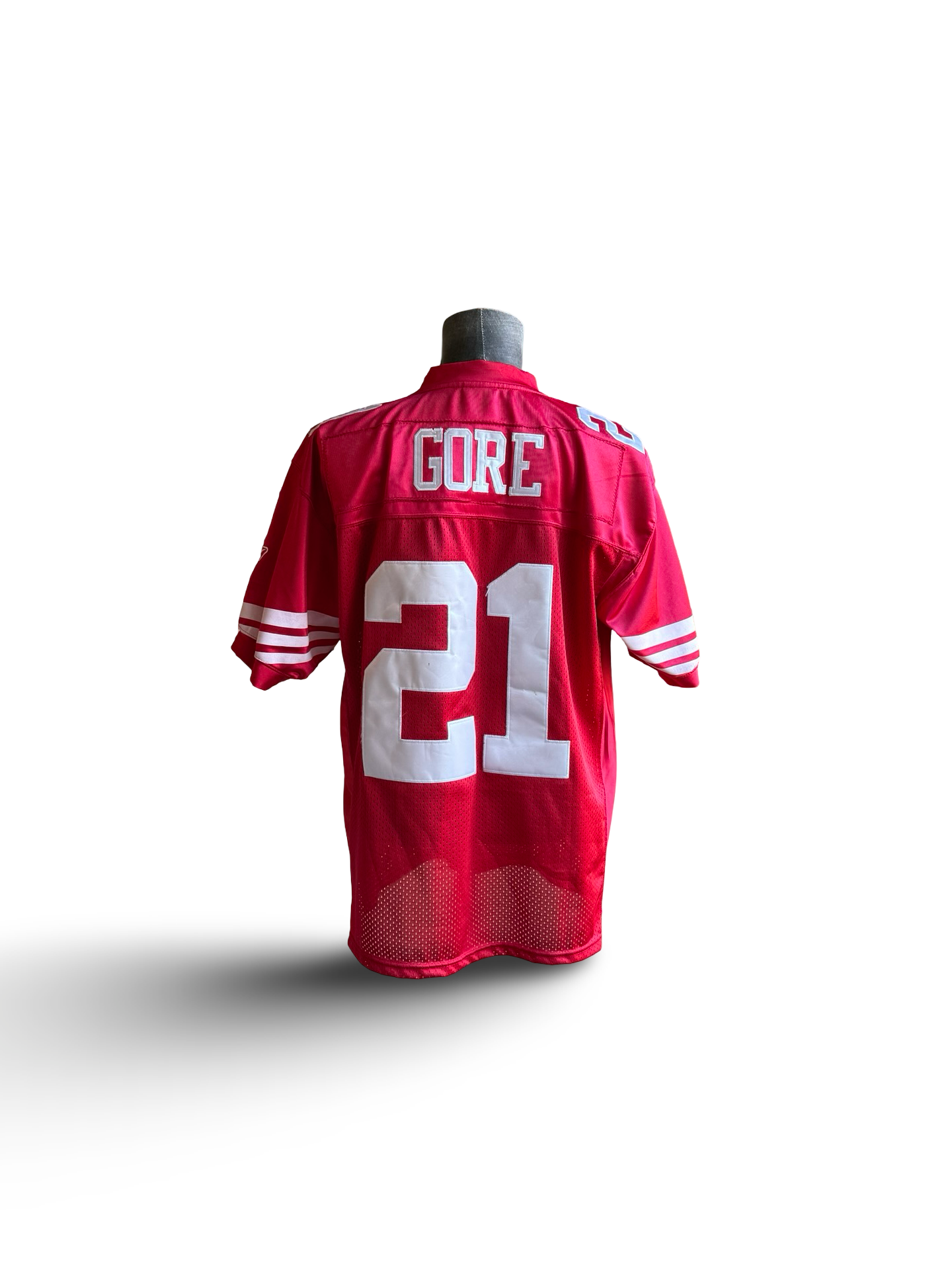 NFL Vtg Frank Gore 21 San Francisco 49ers Reebok Football Jersey Size L
