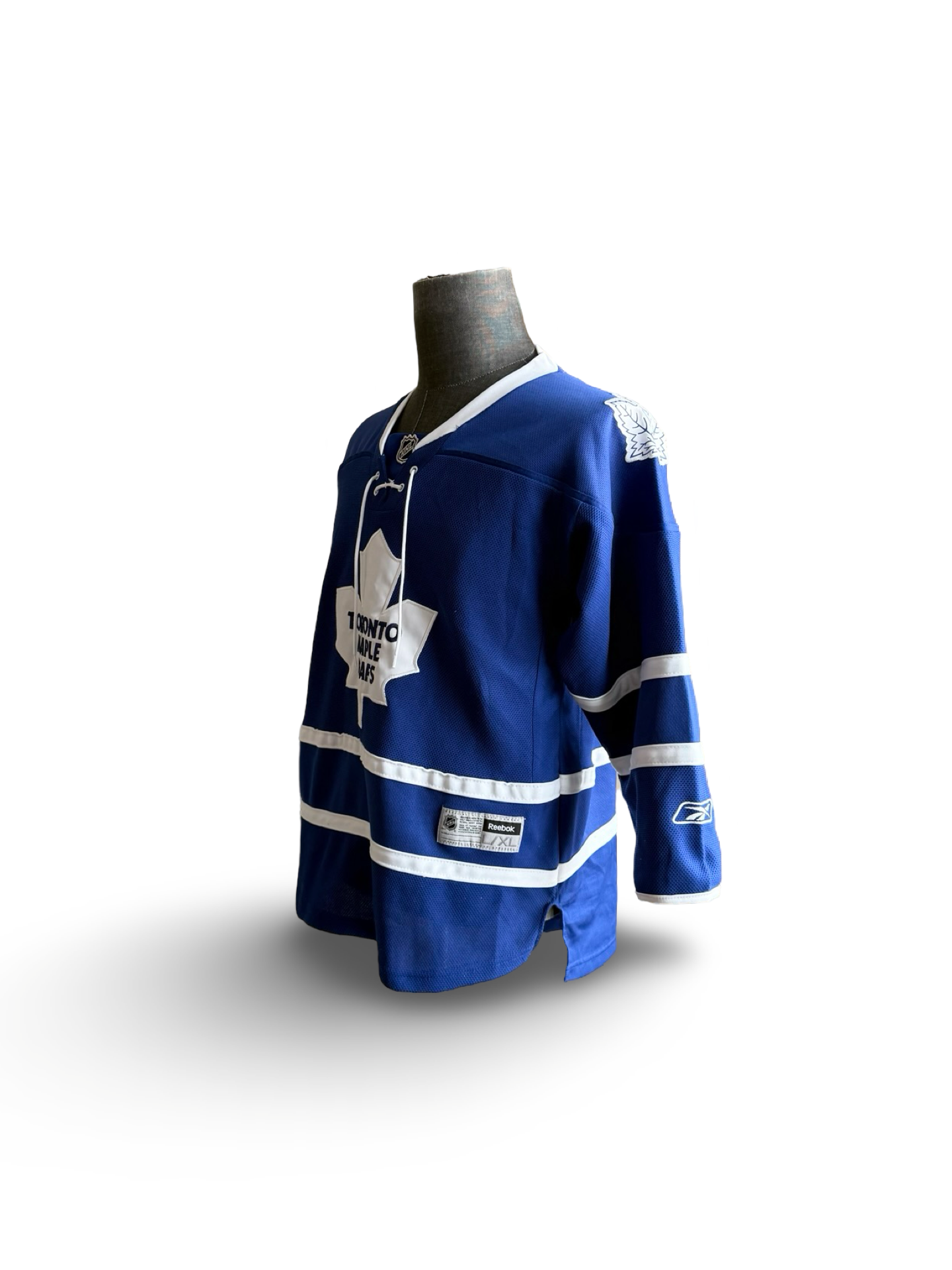 NHL Toronto Maple Leafs Reebok Blue Jersey Size Youth L/XL