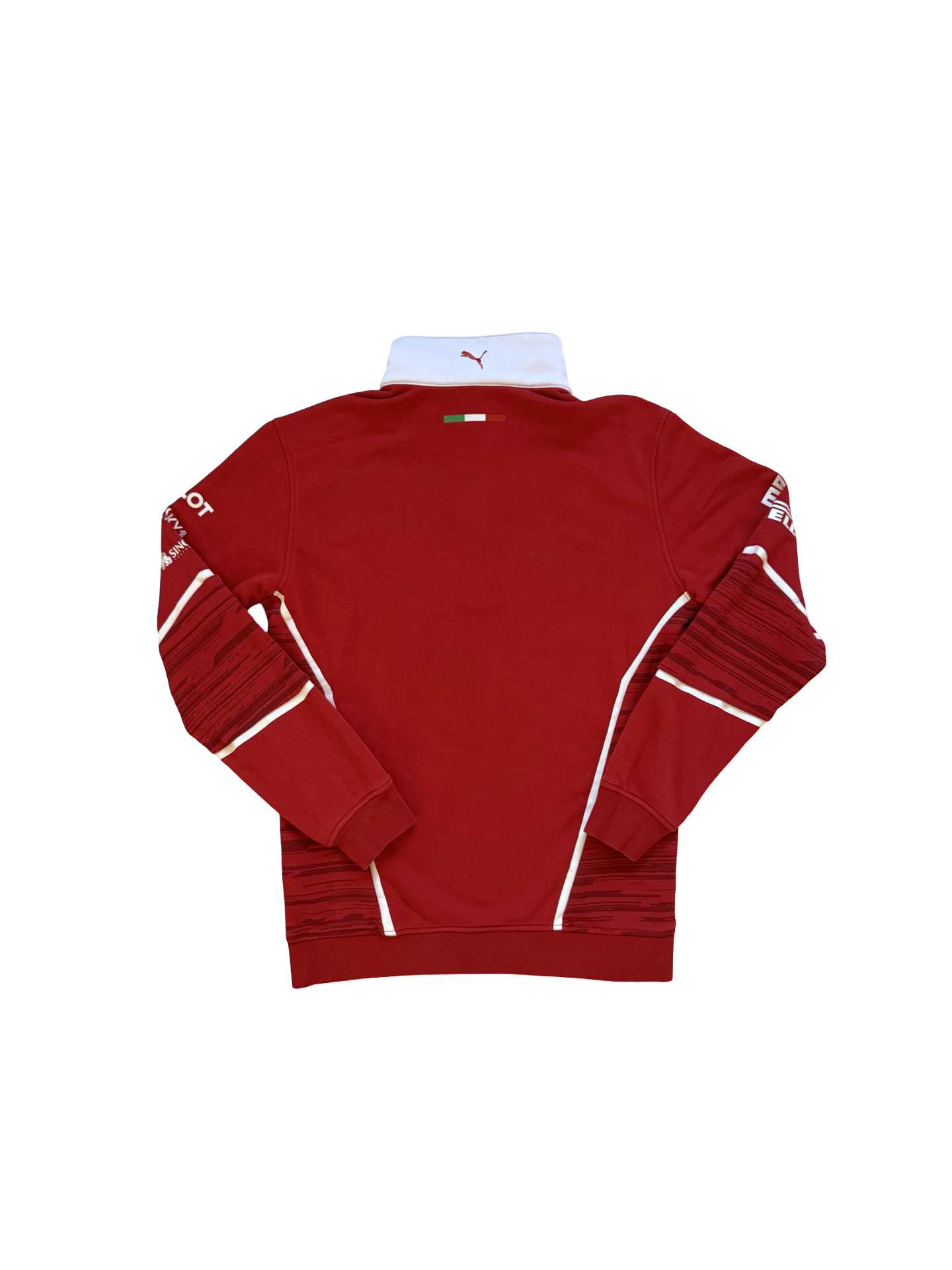 RACING F1 Scuderia Ferrari x Puma Santander L/S Quarter Zip Pullover Size S