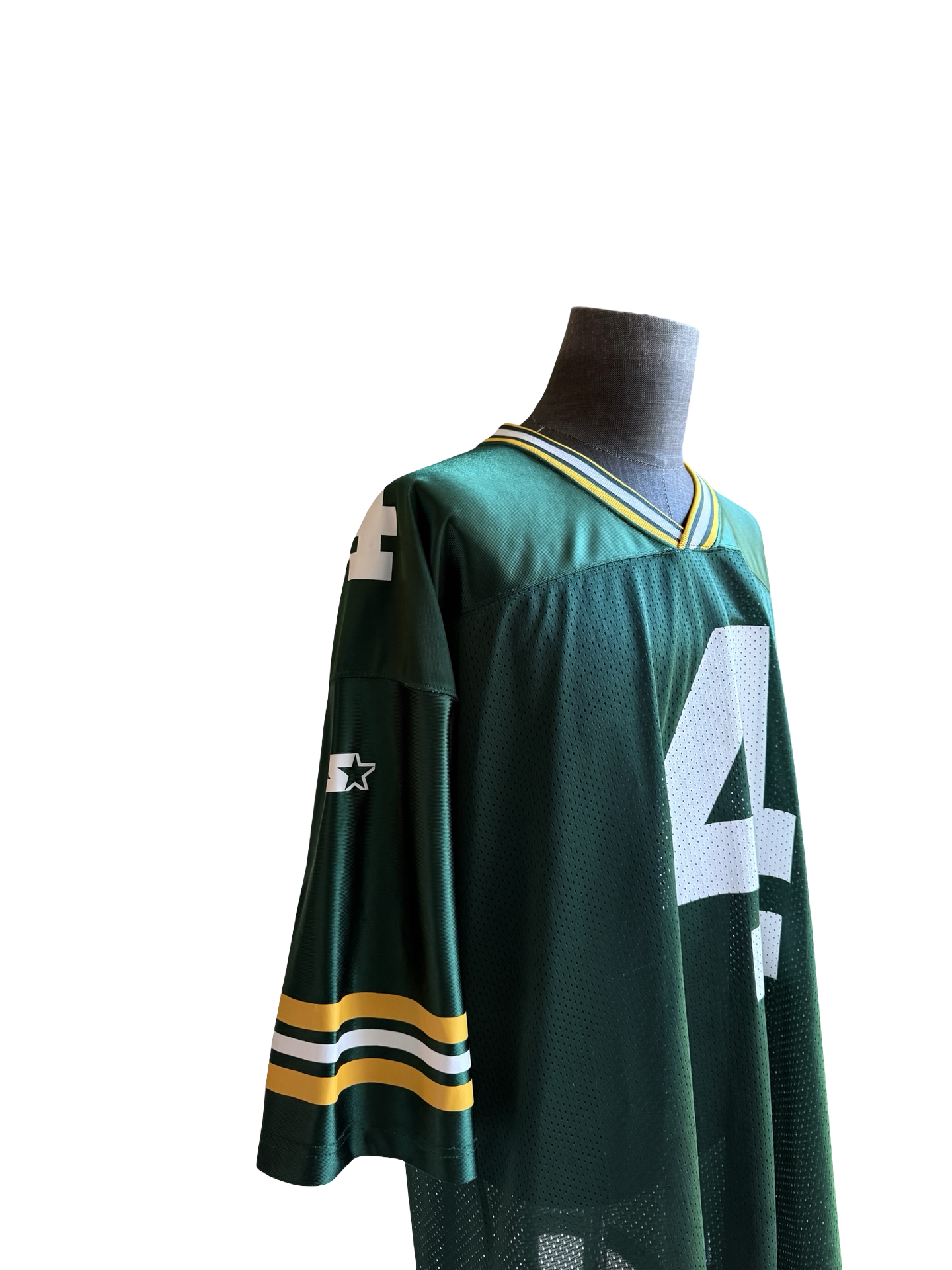 NFL Vtg Brett Favre 4 Green Bay Packers Starter Football Jersey Size 2XL