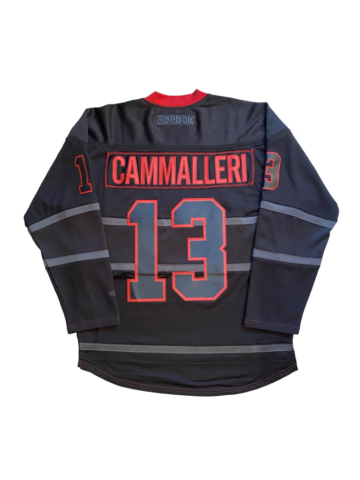 NHL 2010-2012 Michael Cammalleri 13 Montreal Canadiens Black Ice Jersey Size S