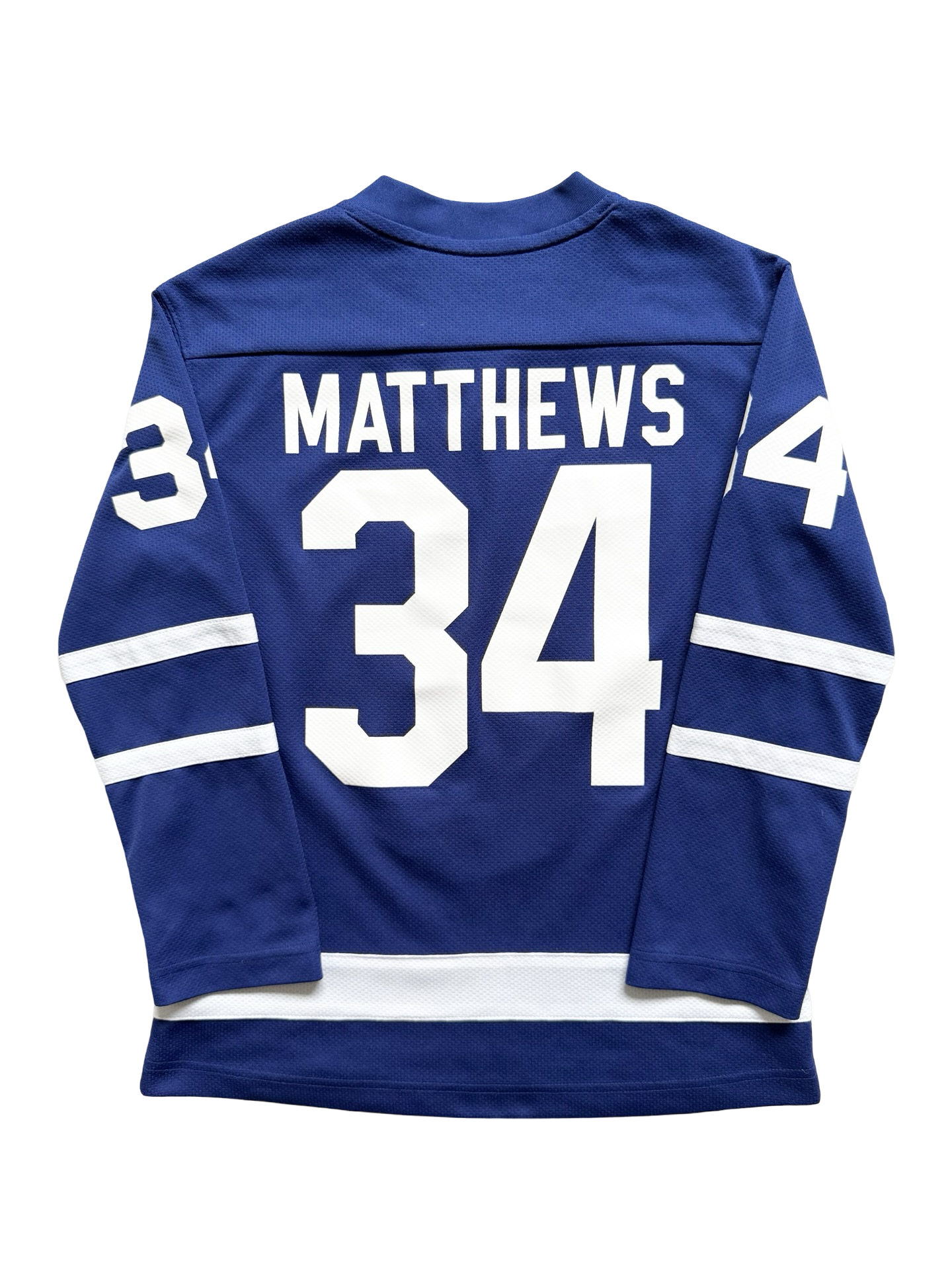 YOUTH NHL Auston Matthews 34 Toronto Maple Leafs Fanatics Hockey Jersey Size Youth S/M
