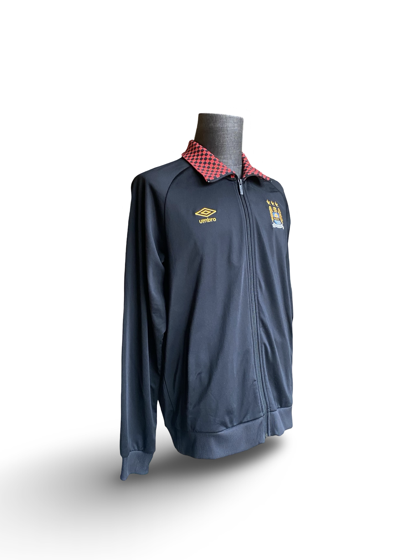 EPL Vtg Manchester City 2011-12 Anthem Full-Zip Umbro Jacket Size XL