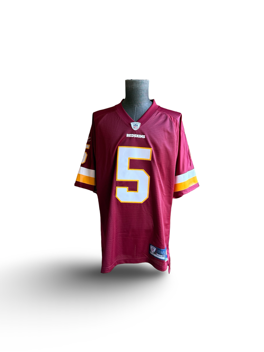 NFL Donovan McNabb 5 Washington Redskins Reebok Football Jersey Size L