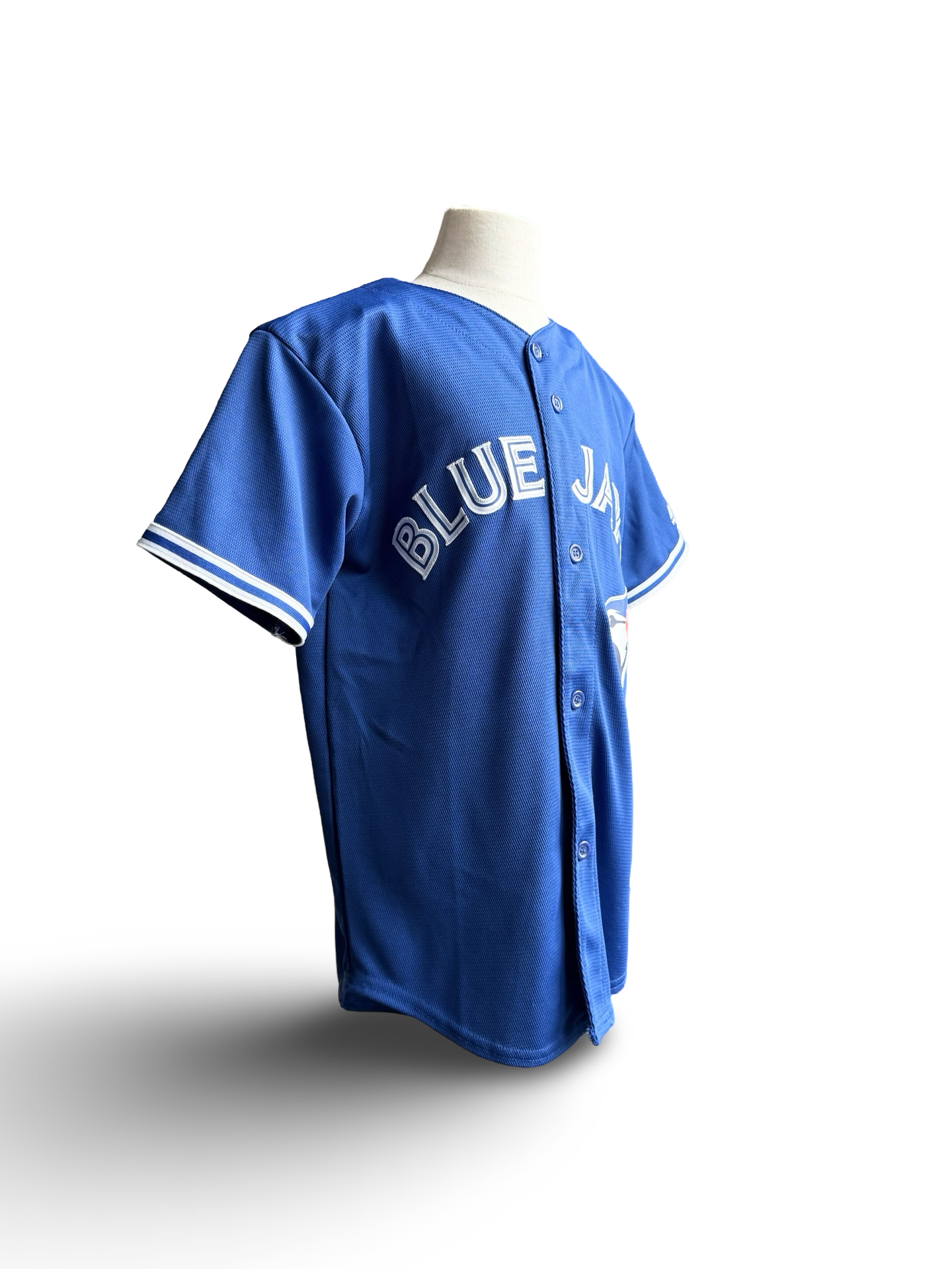 YOUTH MLB Josh Donaldson 20 Toronto Blue Jays Majestic Cool Base Baseball Jersey Size Youth M