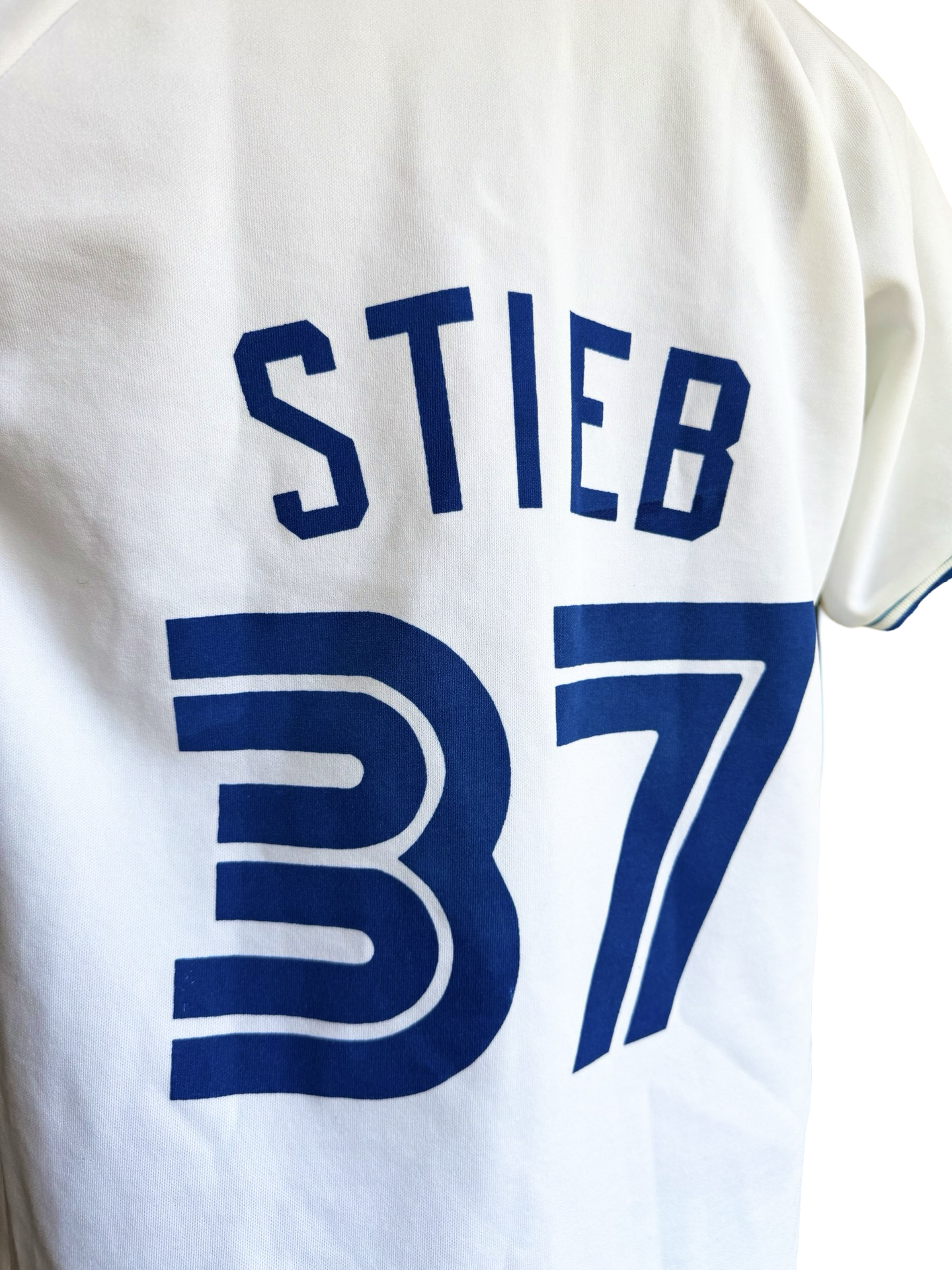 MLB Vtg Dave Stieb 37 Toronto Blue Jays 80/90’s Canadiana Baseball Jersey Size L