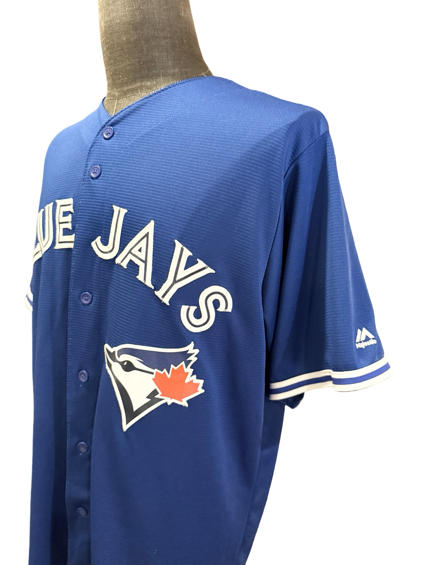 MLB Josh Donaldson 20 Toronto Blue Jays Majestic Cool Base Baseball Jersey Size L