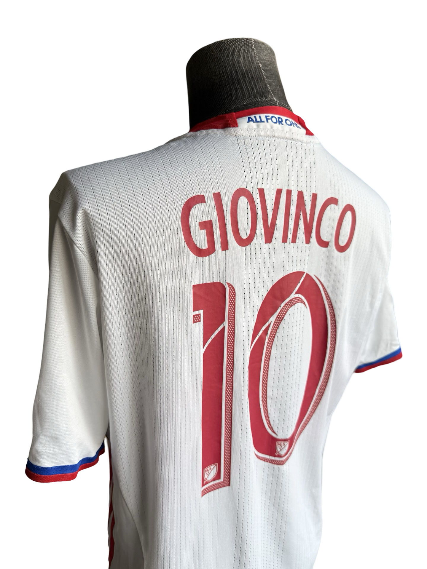Soccer MLS Sebastian Giovinco 10 Toronto FC 2015-16 Adidas TFC Football away Jersey Size XL