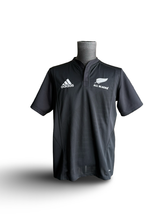 Rugby Union Vtg All Blacks NZ 2009-10 Adidas Rugby Jersey Size M