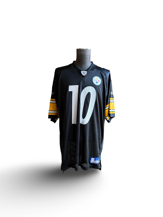 NFL Vtg Kordell Stewart 10 Pittsburgh Steelers Reebok Football Jersey Size L