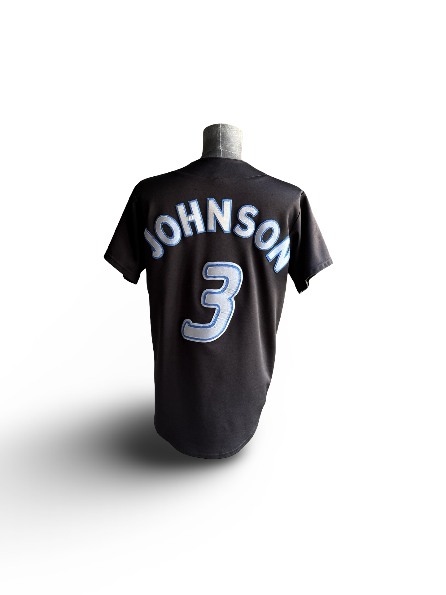 MLB Vtg Reed Johnson 3 Toronto Blue Jays 2000’s Majestic Baseball Jersey Size L