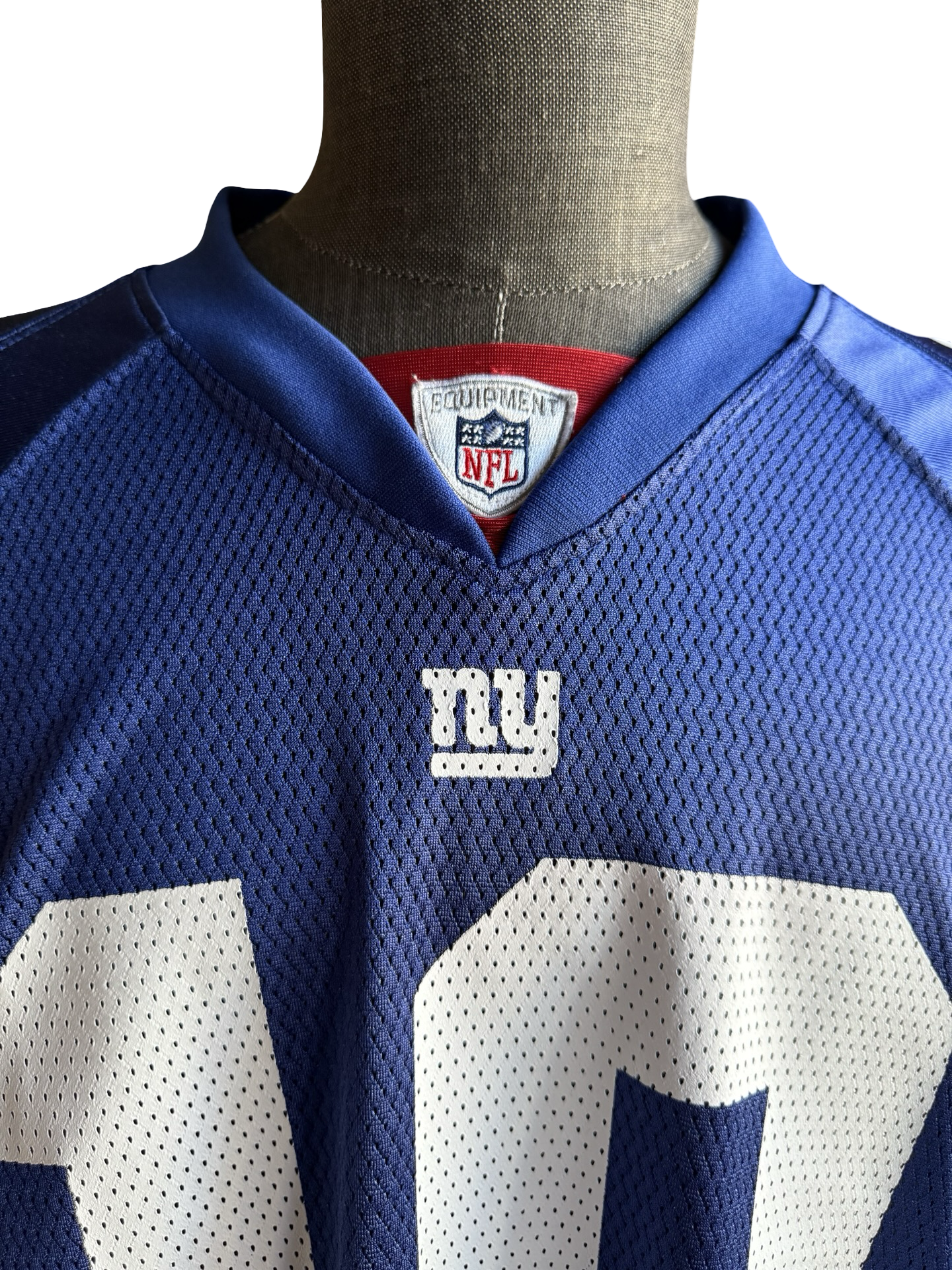 NFL Vtg Eli Manning 10 New York Giants Reebok 2000’s Football Jersey Size M