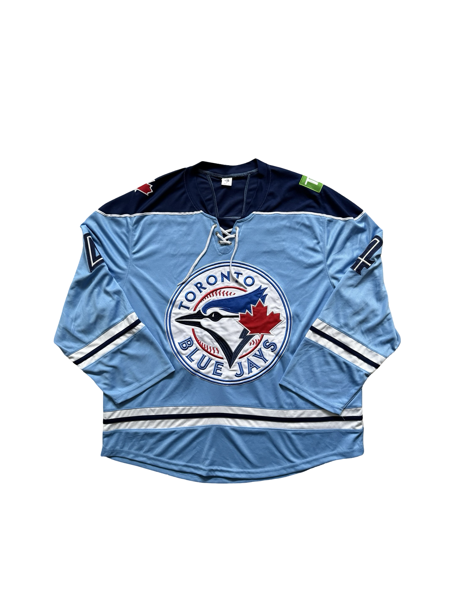 MLB SGA George Springer 4 Toronto Blue Jays Hockey Style Baseball Jersey Size XL