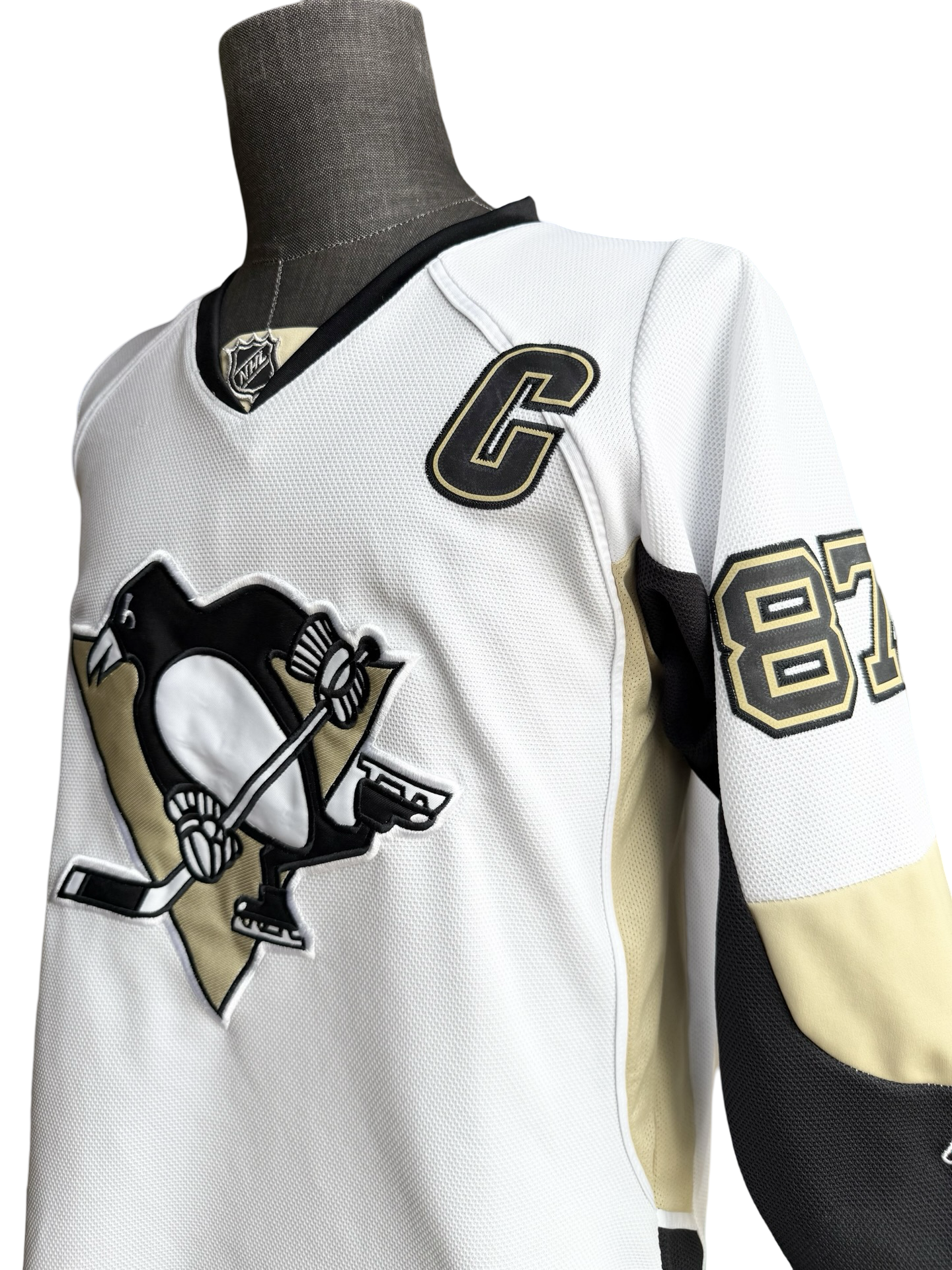 YOUTH NHL Sidney Crosby 87 Pittsburgh Penguins Reebok Jersey Size Youth L/XL