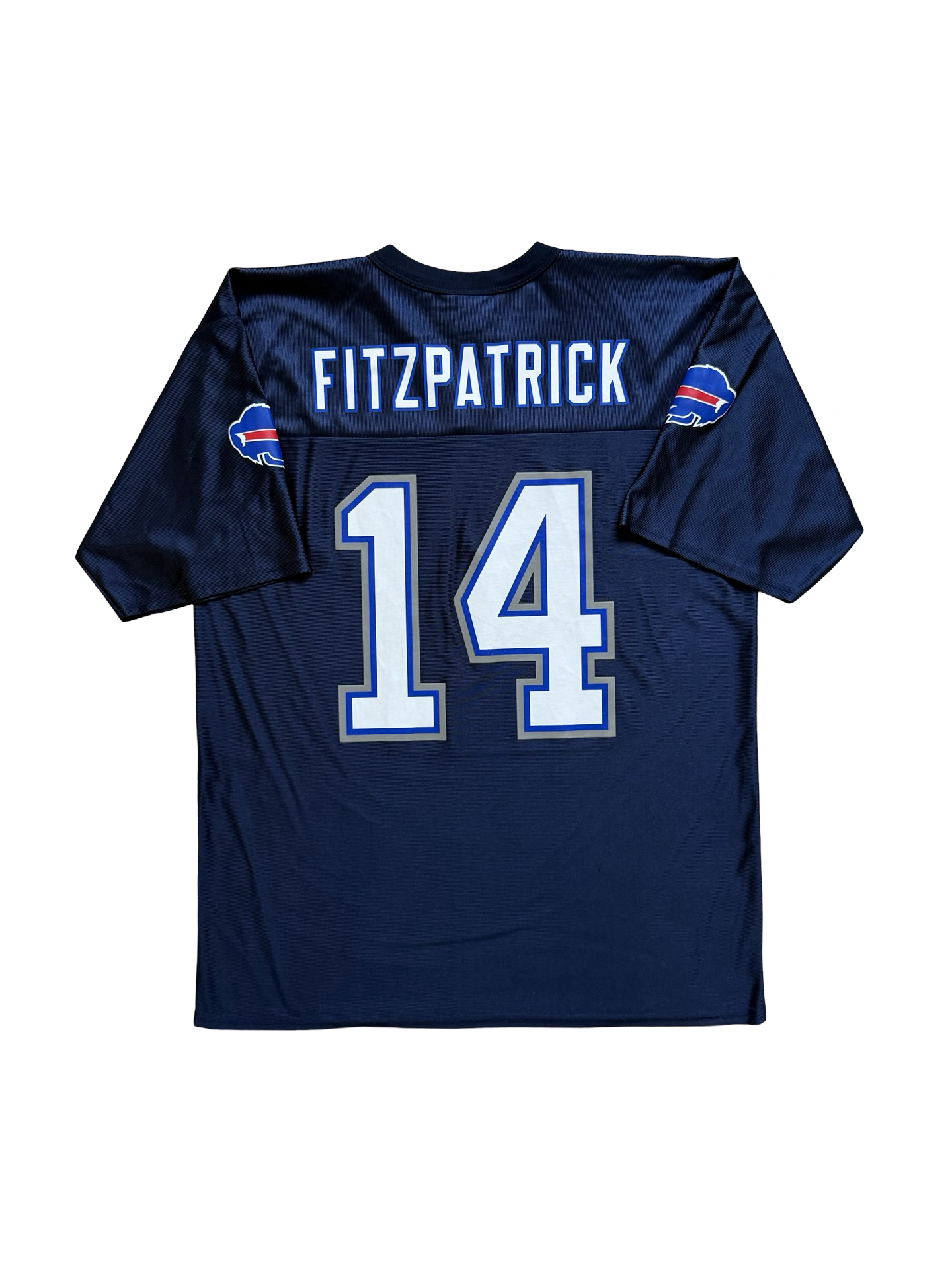 NFL Vtg Ryan Fitzpatrick 14 Reebok 2009 Buffalo Bills Jersey Size L