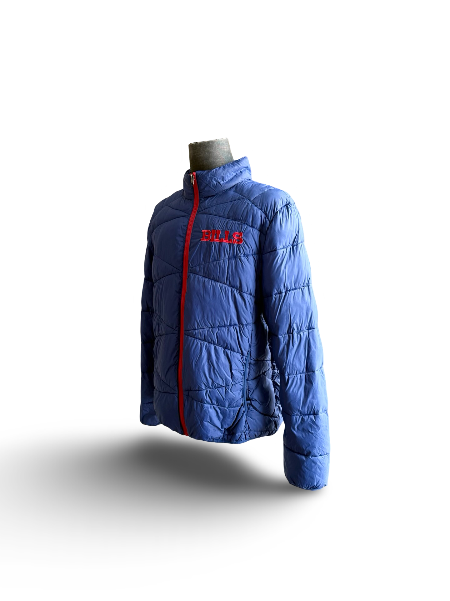 NFL Buffalo Bills Puffer Jacket Coat Full Zip Size XL