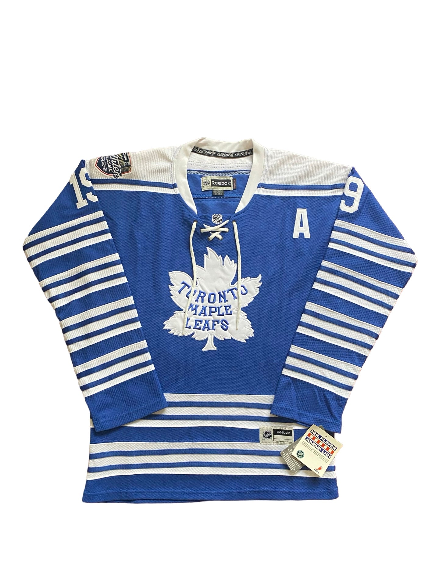 NHL Women’s Joffrey Lupul 19 Toronto Maple Leafs 2014 Winter Classic Size XL