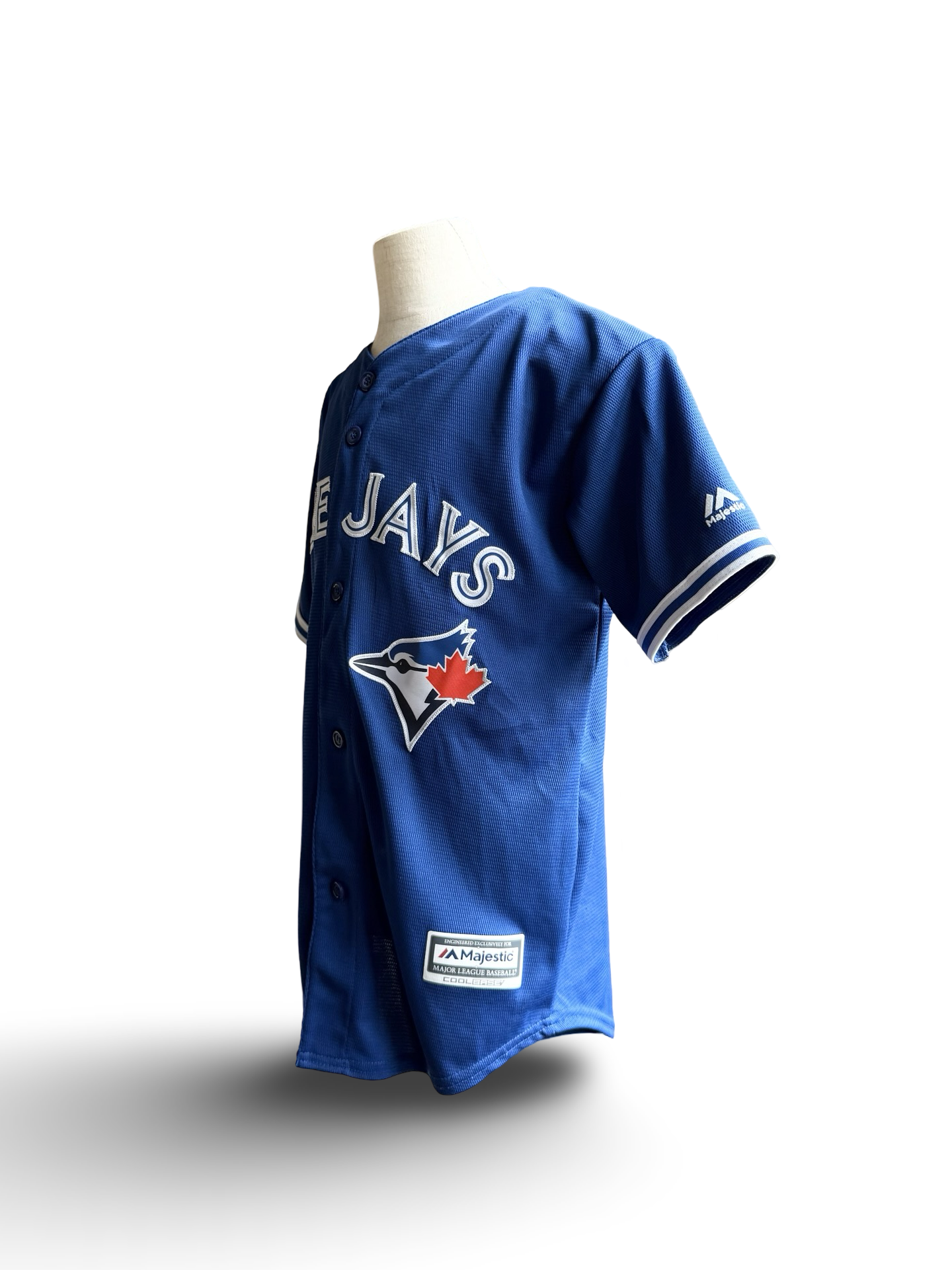 YOUTH MLB Josh Donaldson 20 Toronto Blue Jays Majestic Cool Base Baseball Jersey Size Youth M