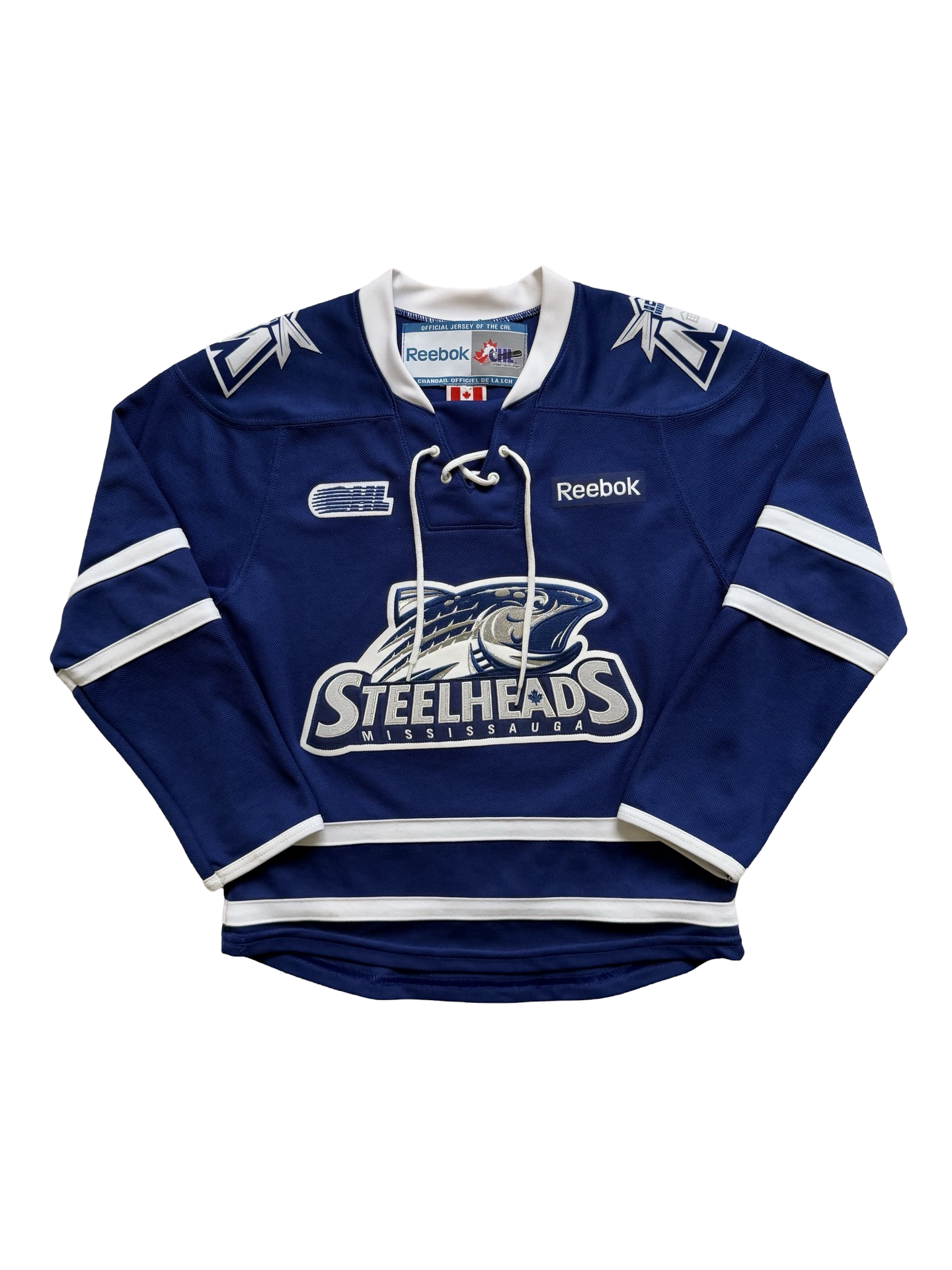 OHL CHL Mississauga Steelheads Reebok Jersey Size Youth S/M