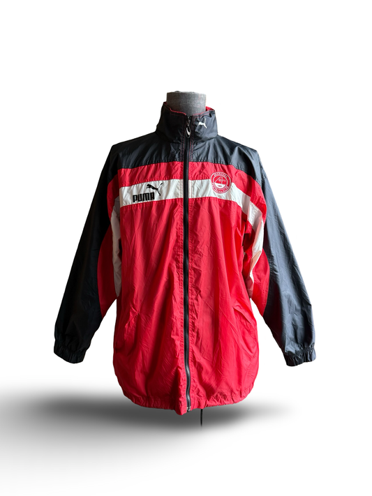 Soccer SPL Vtg Aberdeen FC 1998-00 Puma Windbreaker Football Training Jacket Size M