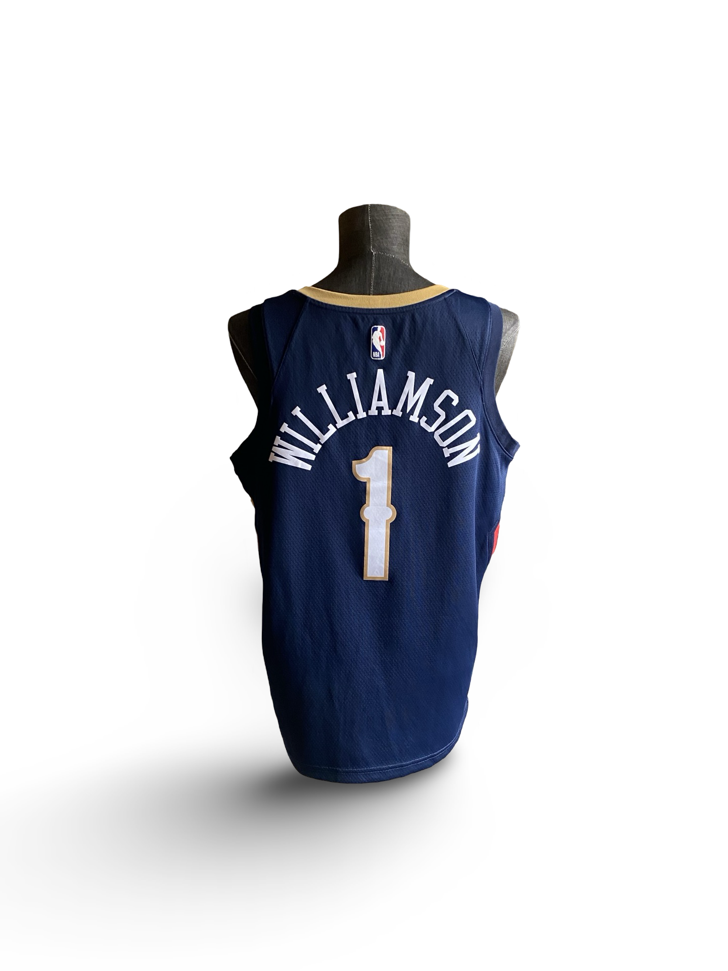 NBA Zion Williamson 1 New Orleans Pelicans Swingman Jersey Nike Size L