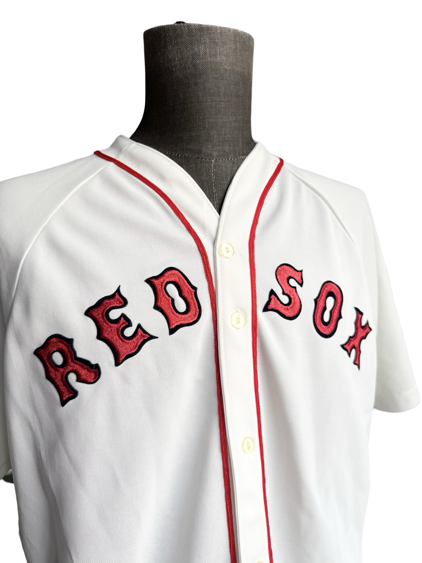 MLB Vtg Boston Red Sox CCM MIC Baseball Jersey Size L