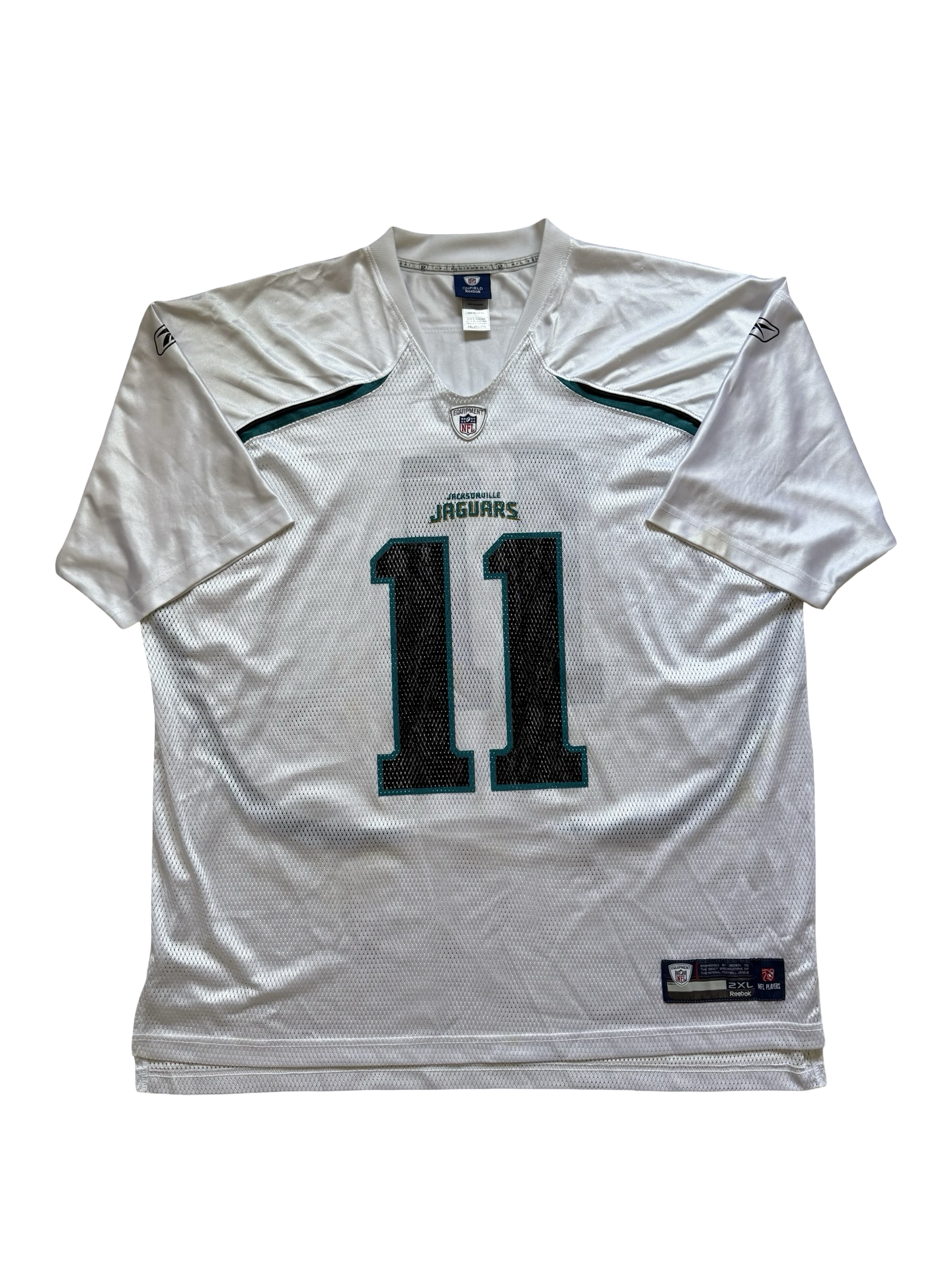 NFL Blaine Grabbert 11 Jacksonville Jaguars Reebok Football Jersey Size 2XL