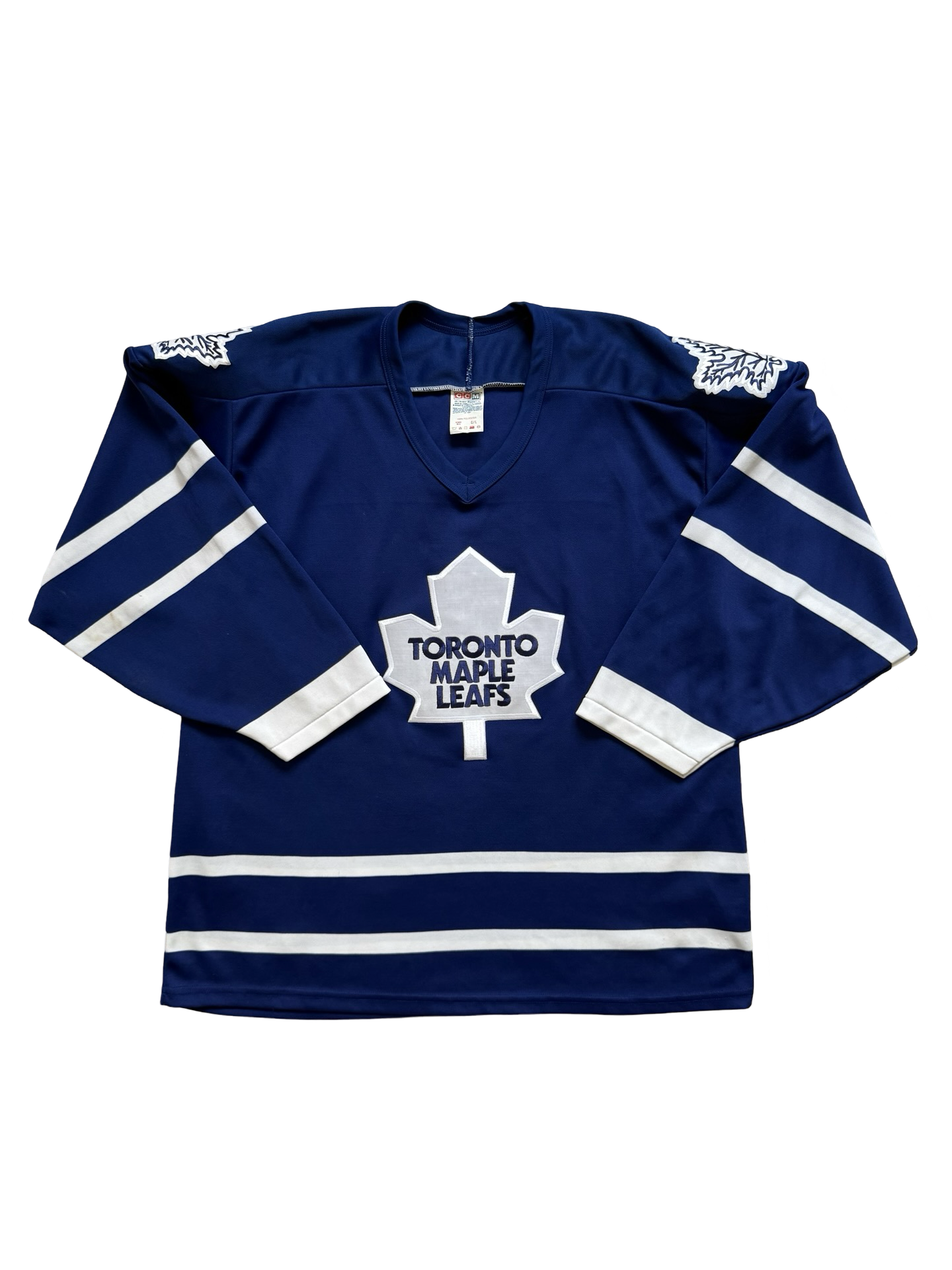 NHL Vtg Toronto Maple Leafs CCM Jersey Size L