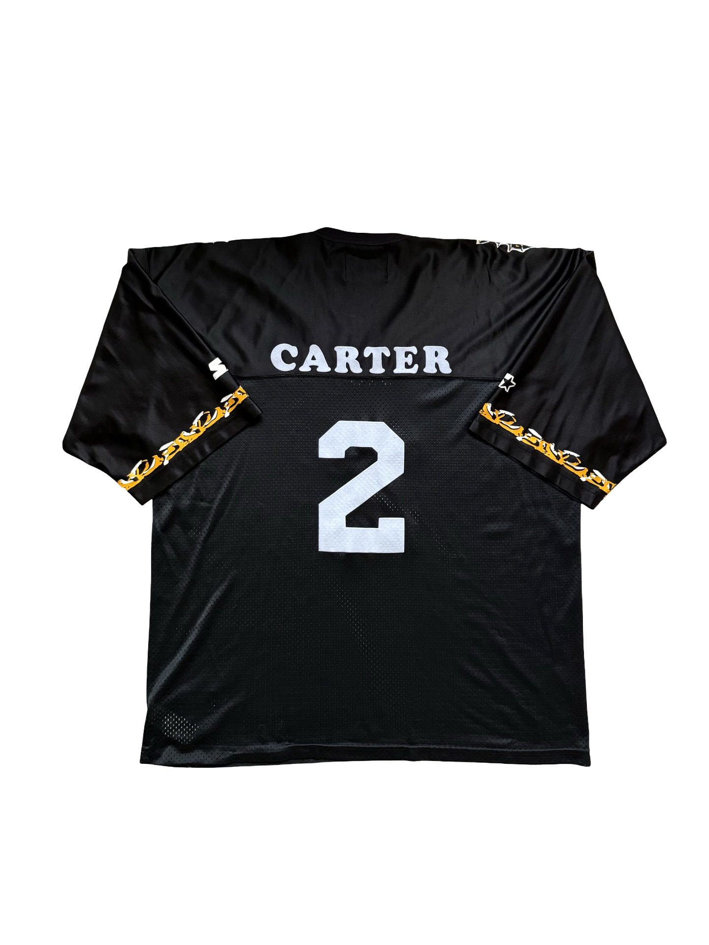 CFL Vtg Eric Carter Hamilton Ti-Cats Starter MIC Football Jersey Size L