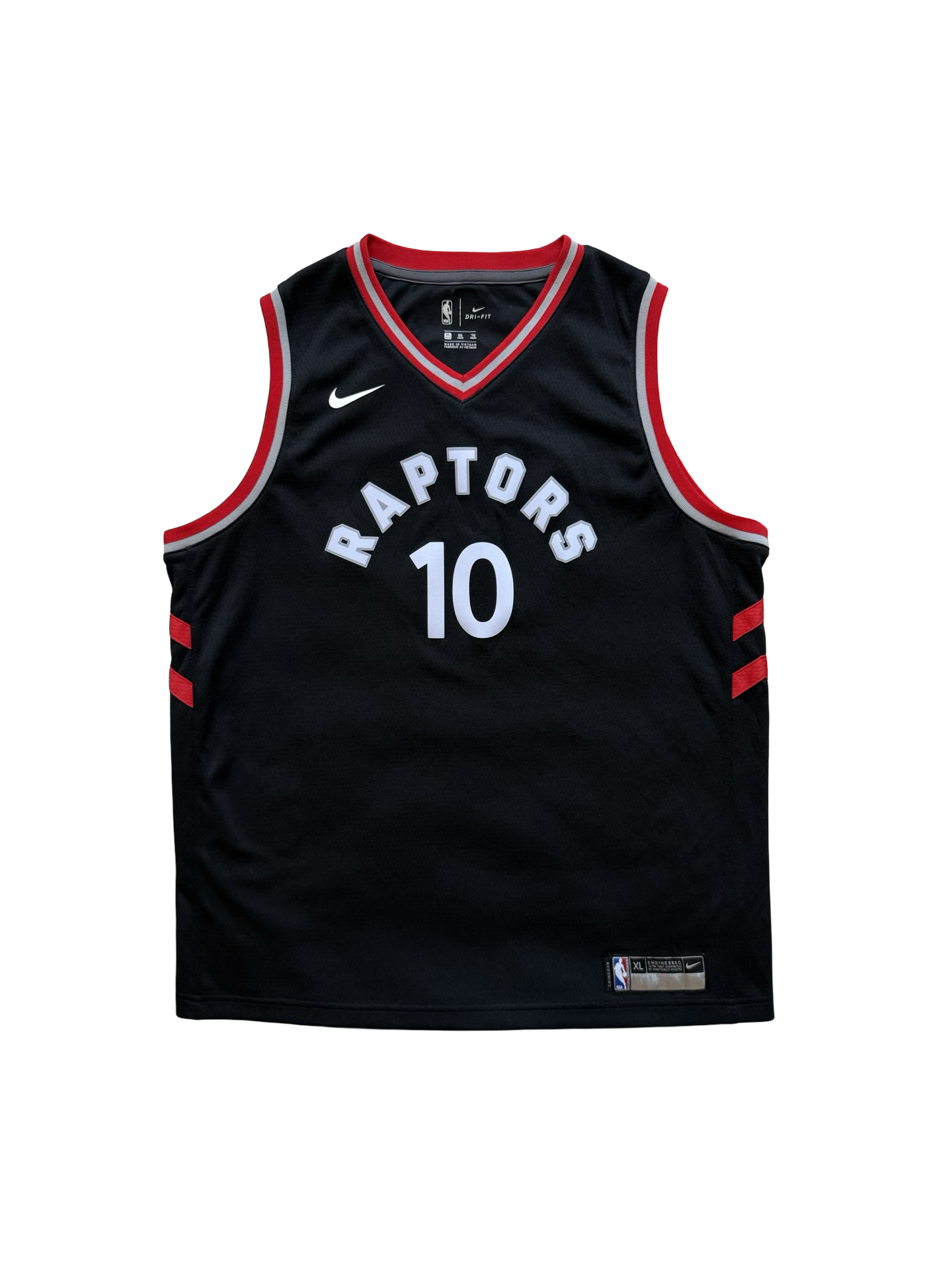 NBA Demar DeRozan 10 Nike Swingman 2017 Toronto Raptors Jersey Size Youth XL (18/20)